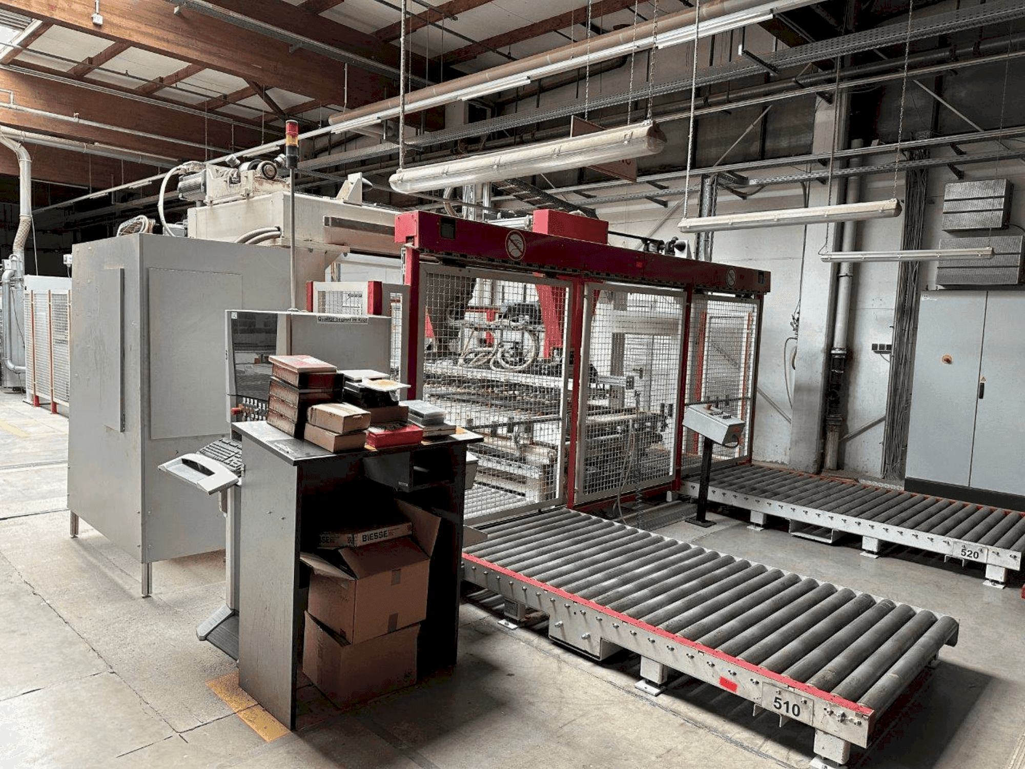 Вид станка BIESSE TECHNO KERNELL спереди