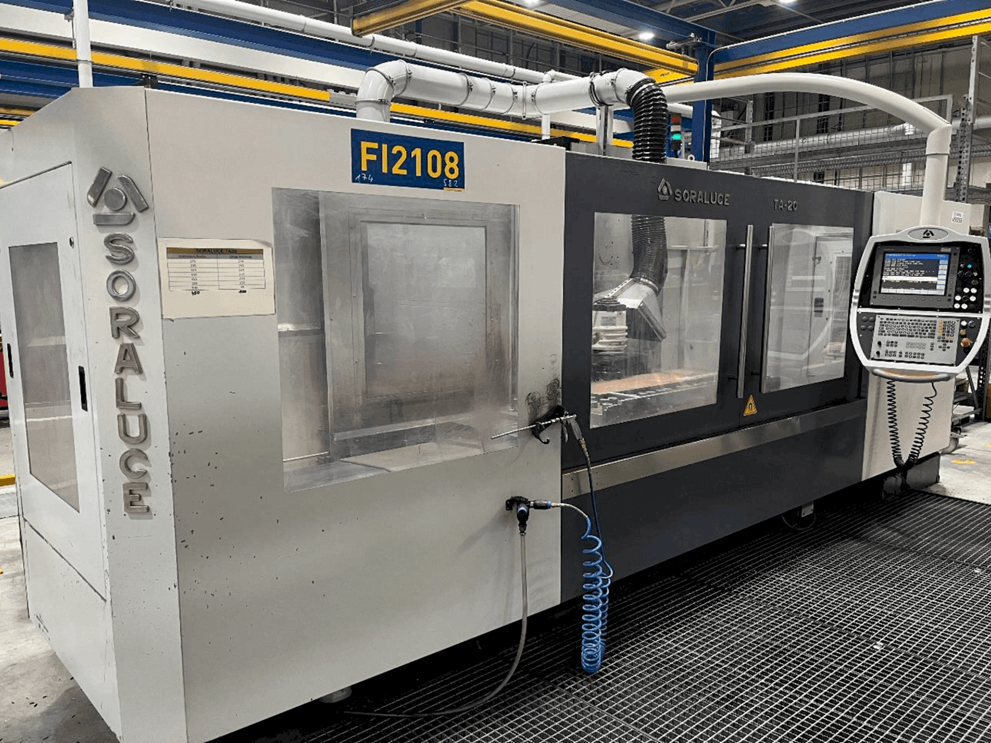 Вид станка Soraluce TA-20 спереди