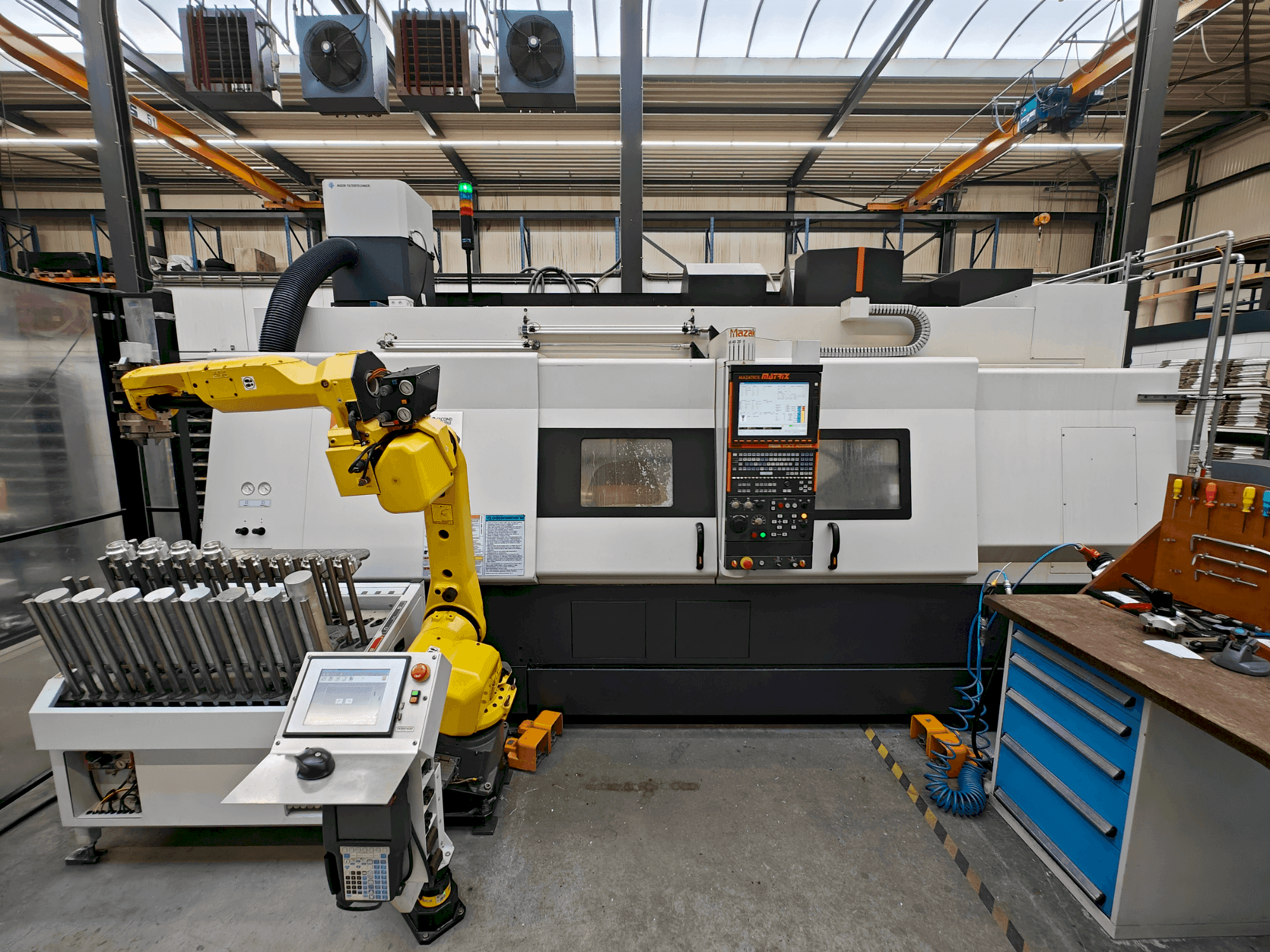 Вид станка Mazak Integrex 400-IV-S x 1500 спереди