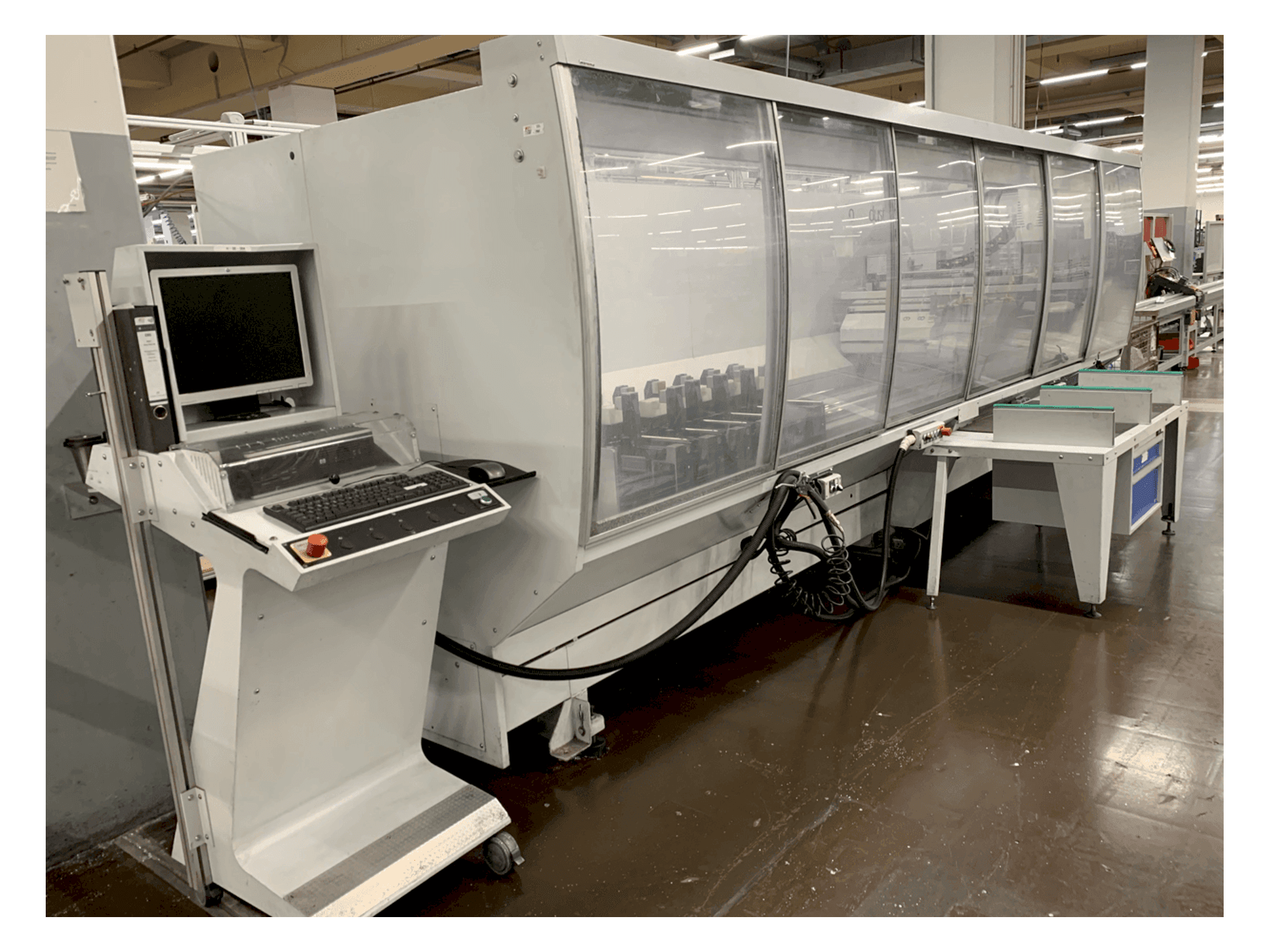 Вид станка с FomIndustrie Dali 40 правой стороны