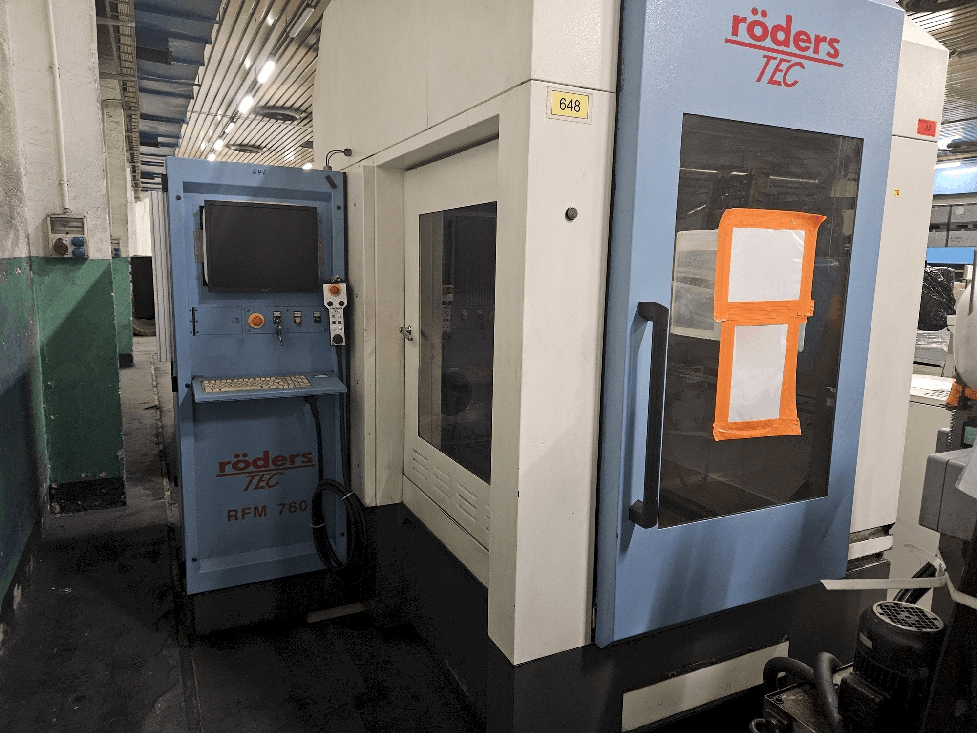 Вид станка RÖDERS RFM 760/2 спереди