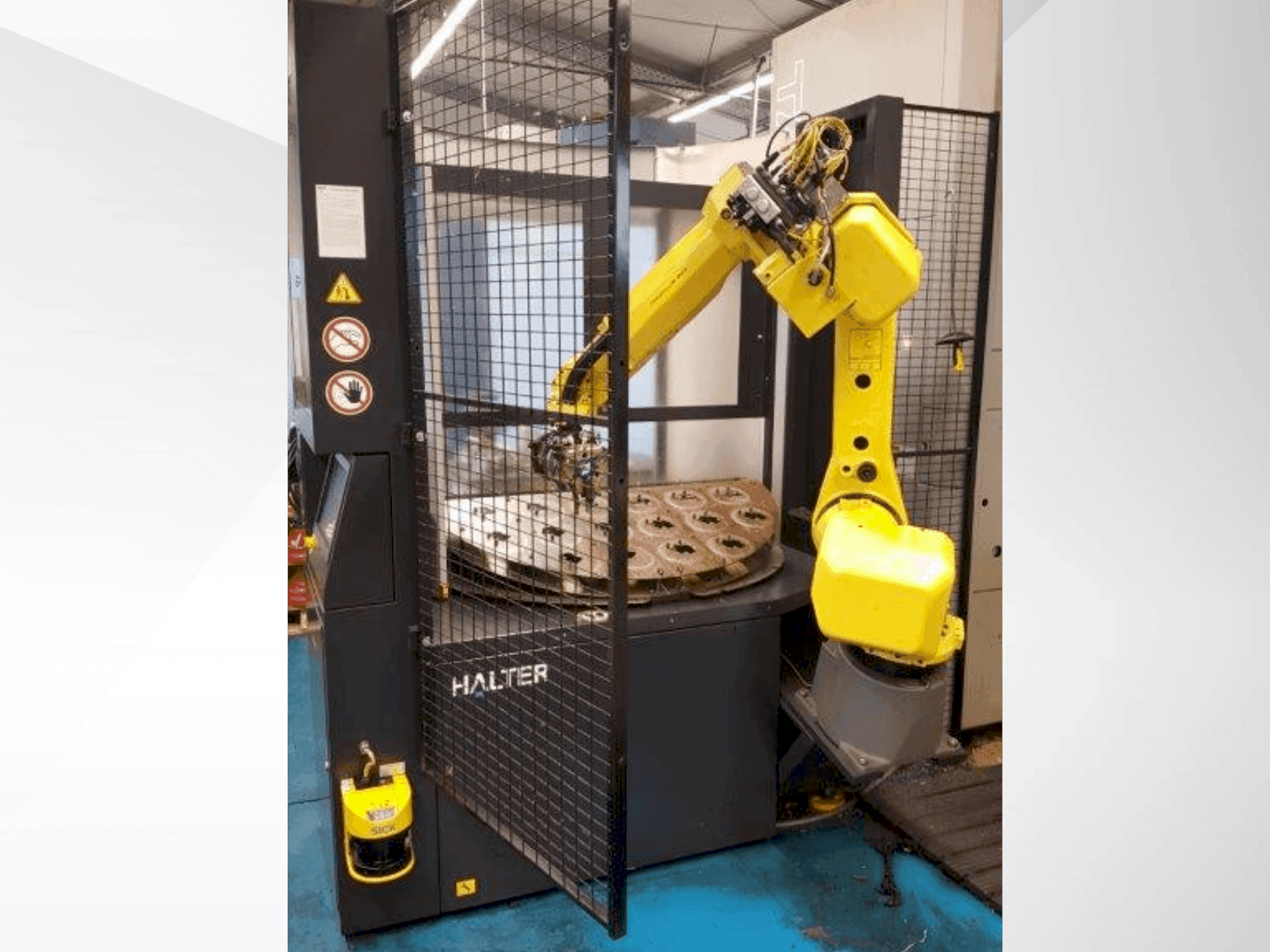 Вид станка HALTER LoadAssistant 20 спереди