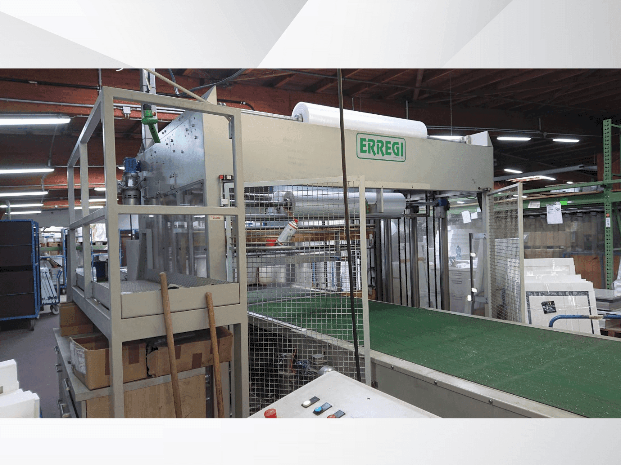 Вид станка ERREGI LINE ERREGI спереди