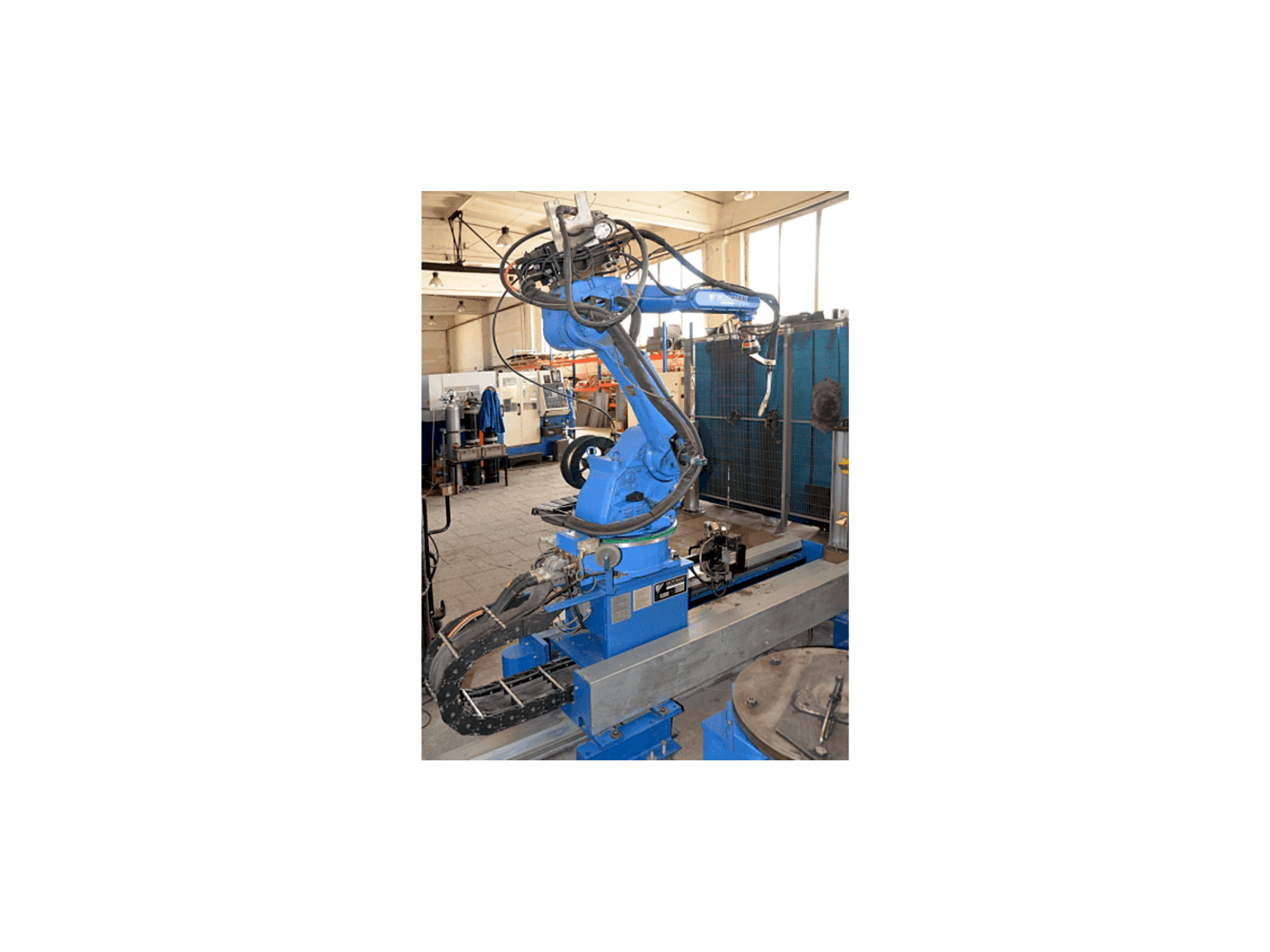 Вид станка MOTOMAN UP20-6 MT1-1000 TRDS-1150 спереди