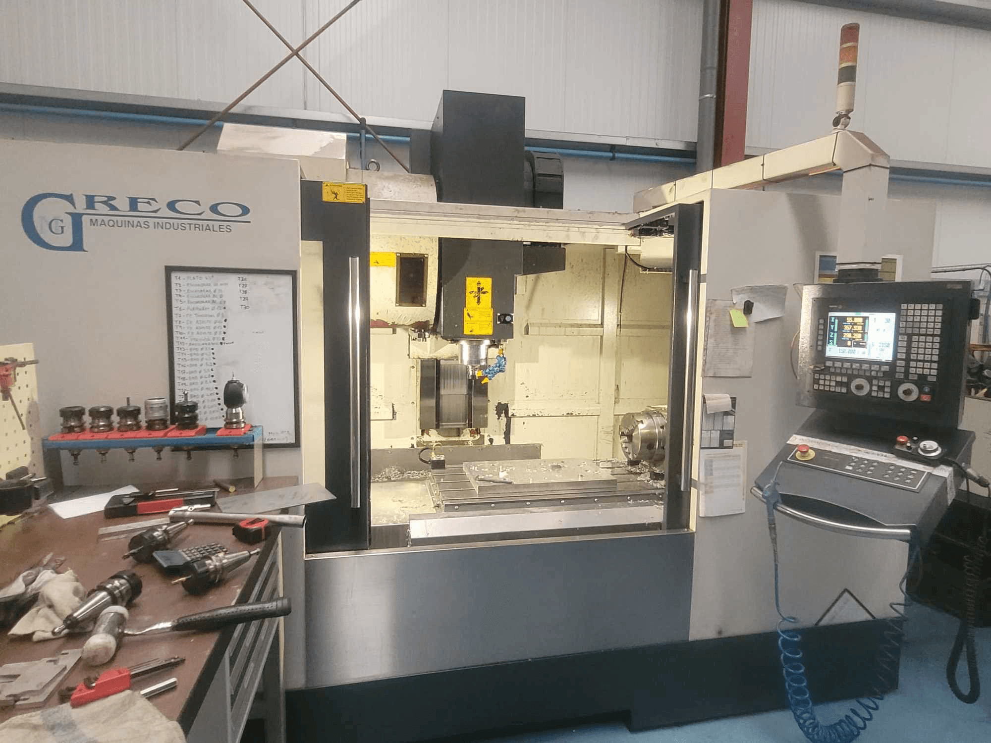 Вид станка Finitech SMV-1270-3B спереди