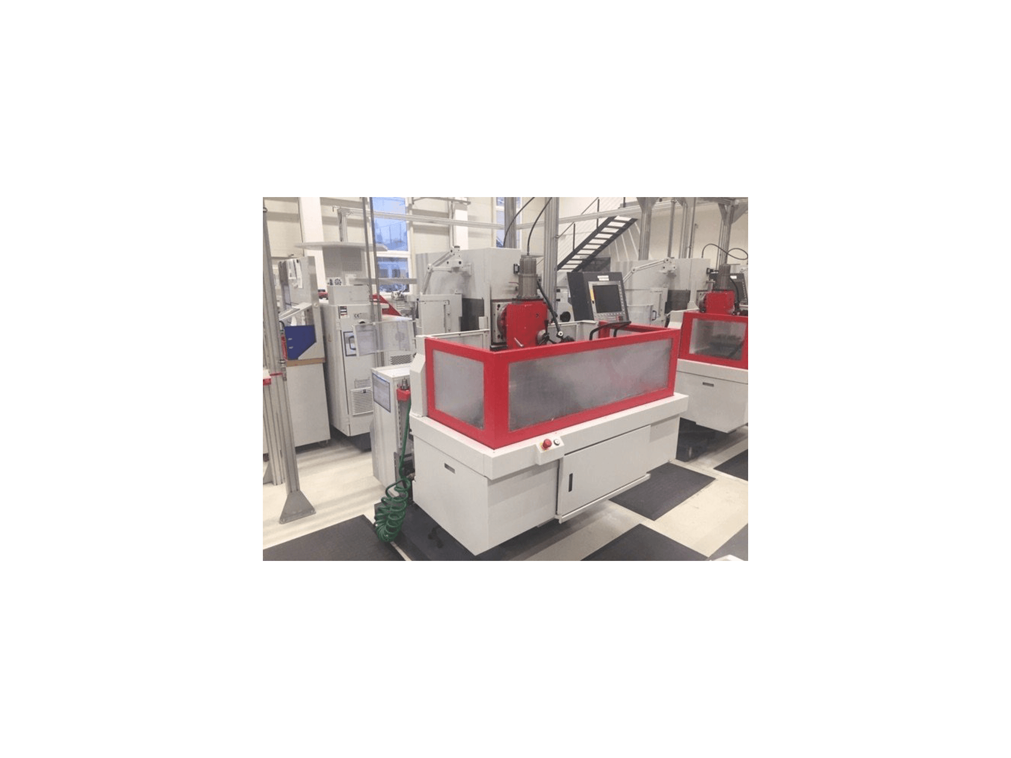 Front view of EMCO Emcomat FB-450 MC machine