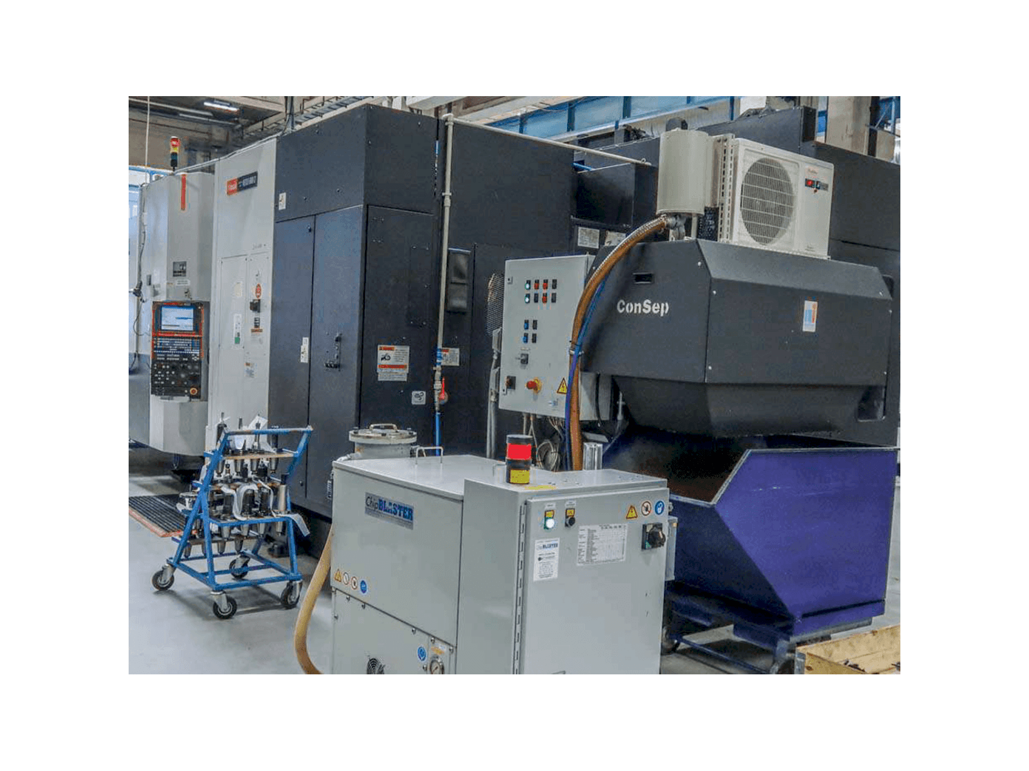 Вид станка Mazak NEXUS HCN 6000 II спереди