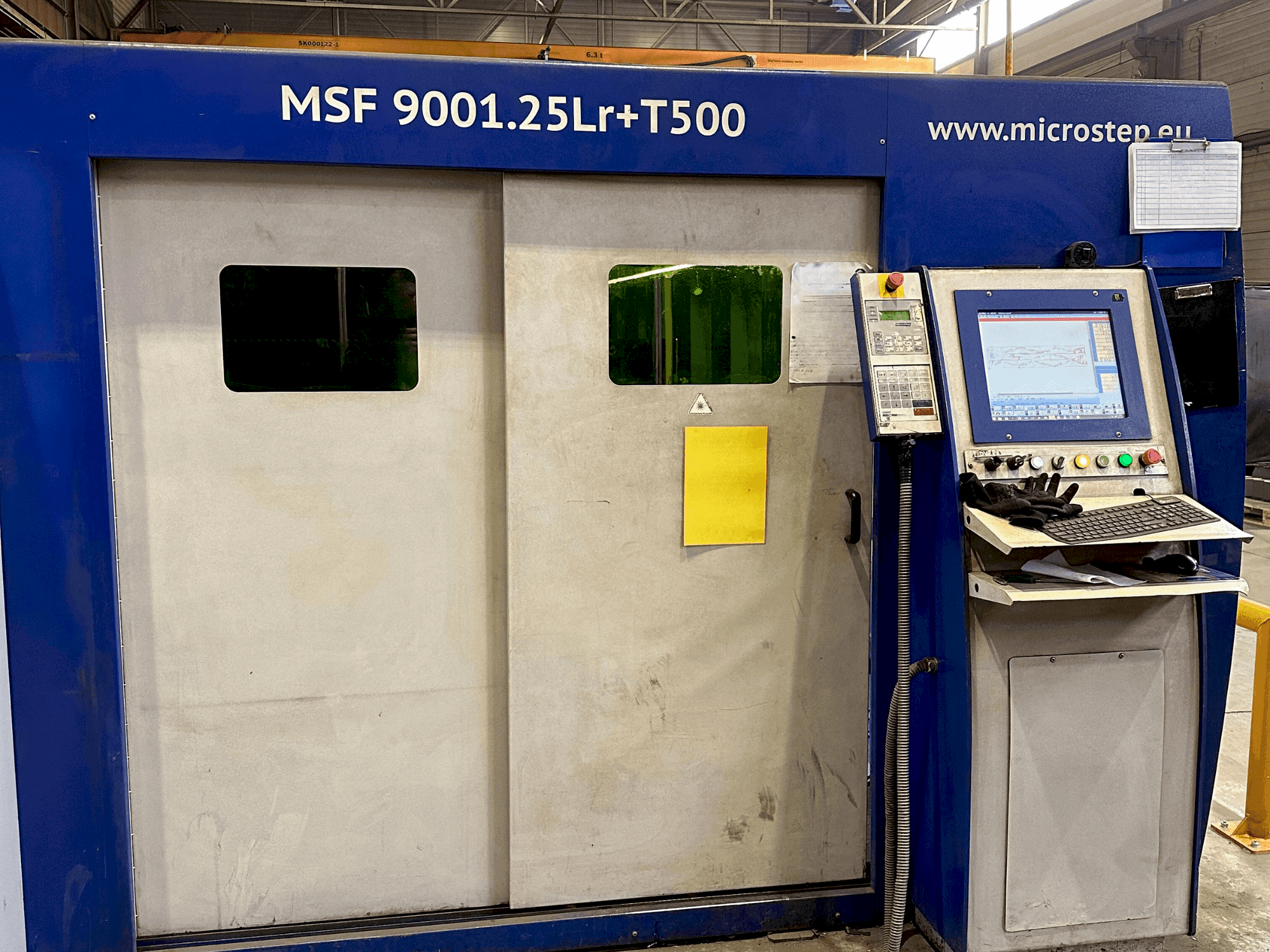 Вид станка MicroStep MSF 9001.25Lr+T500 (2015) спереди