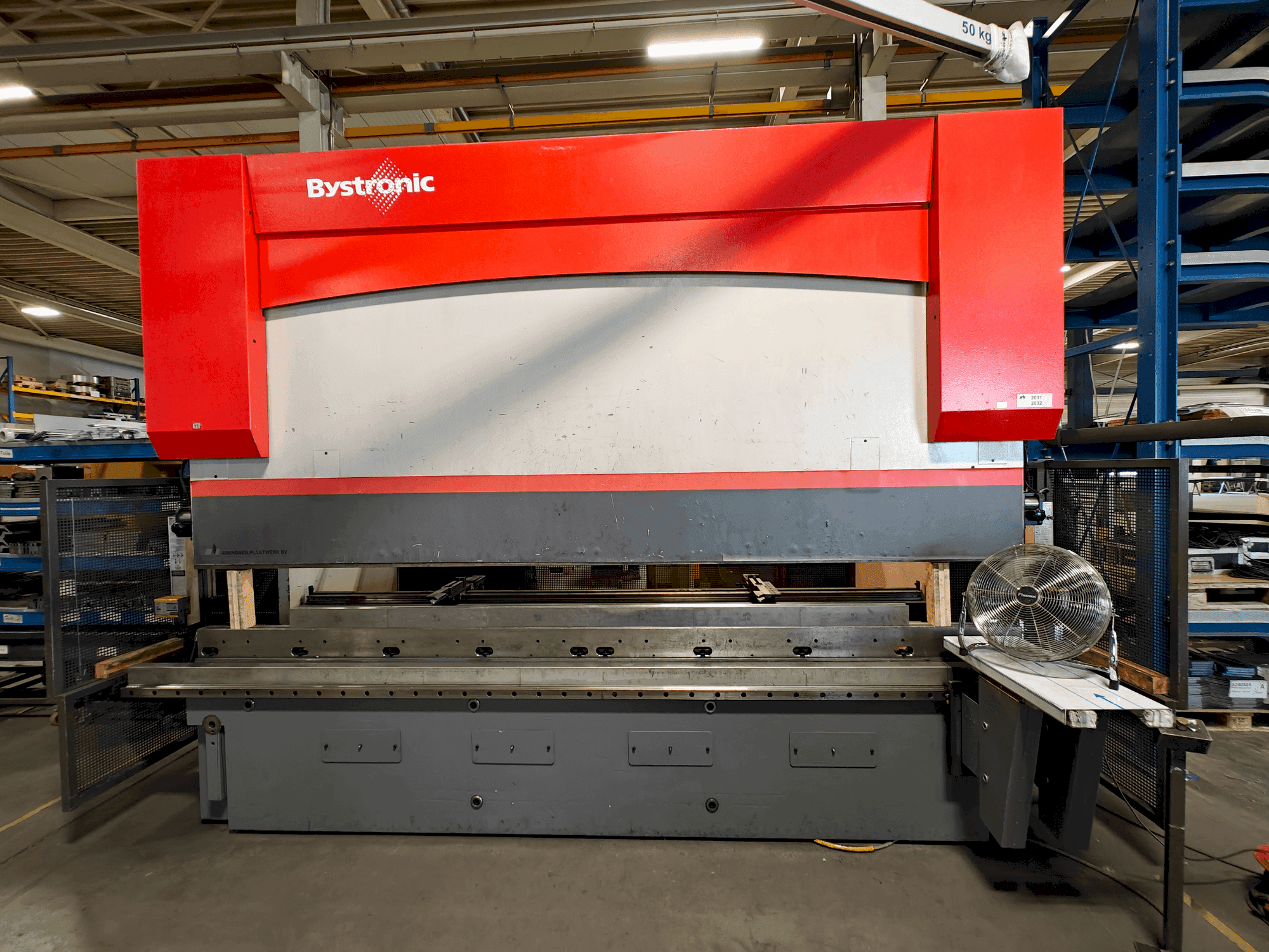 Вид станка Bystronic PR 200x4100 спереди