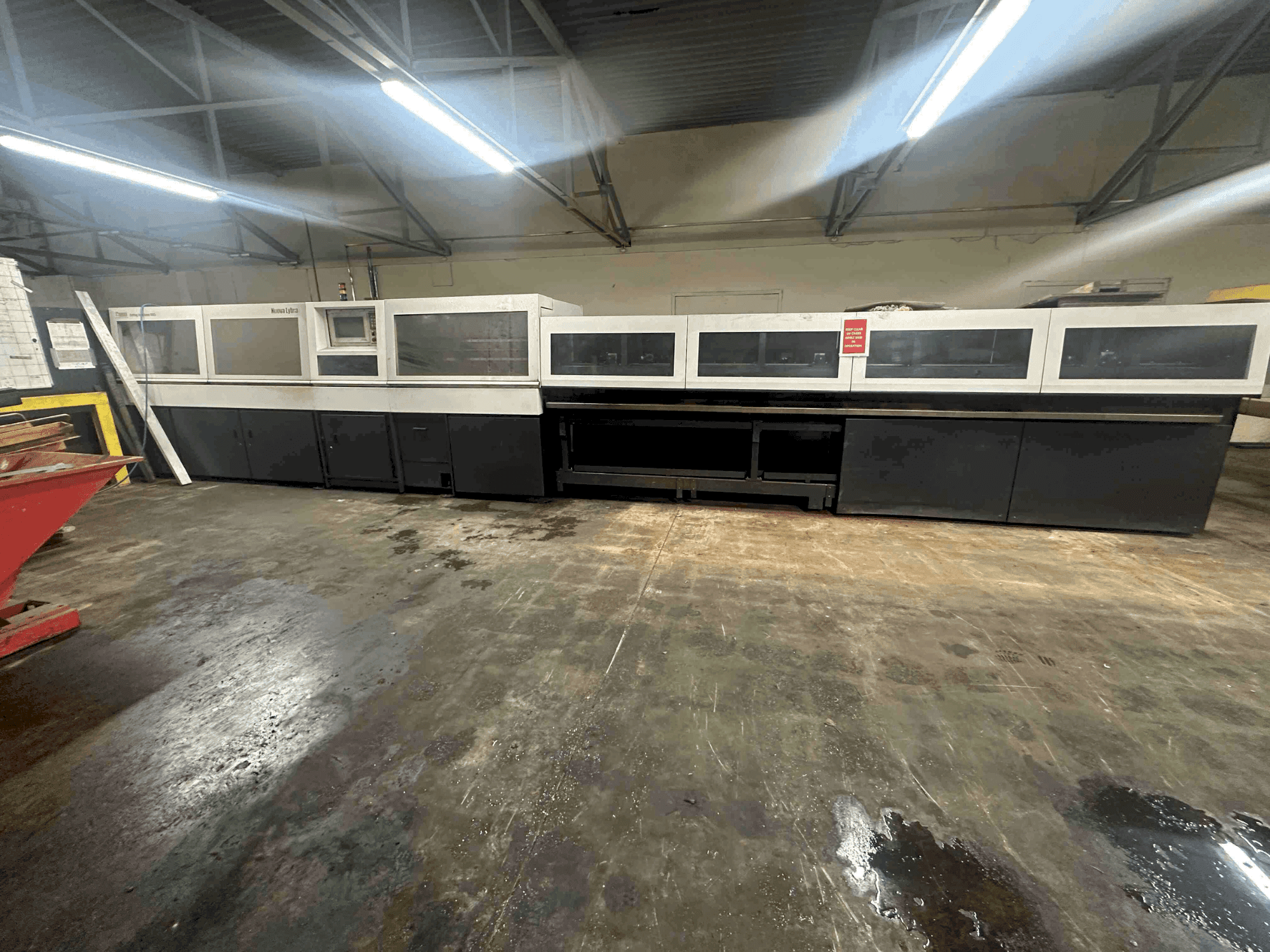 Вид станка RALC Conni Nouva Lybra спереди