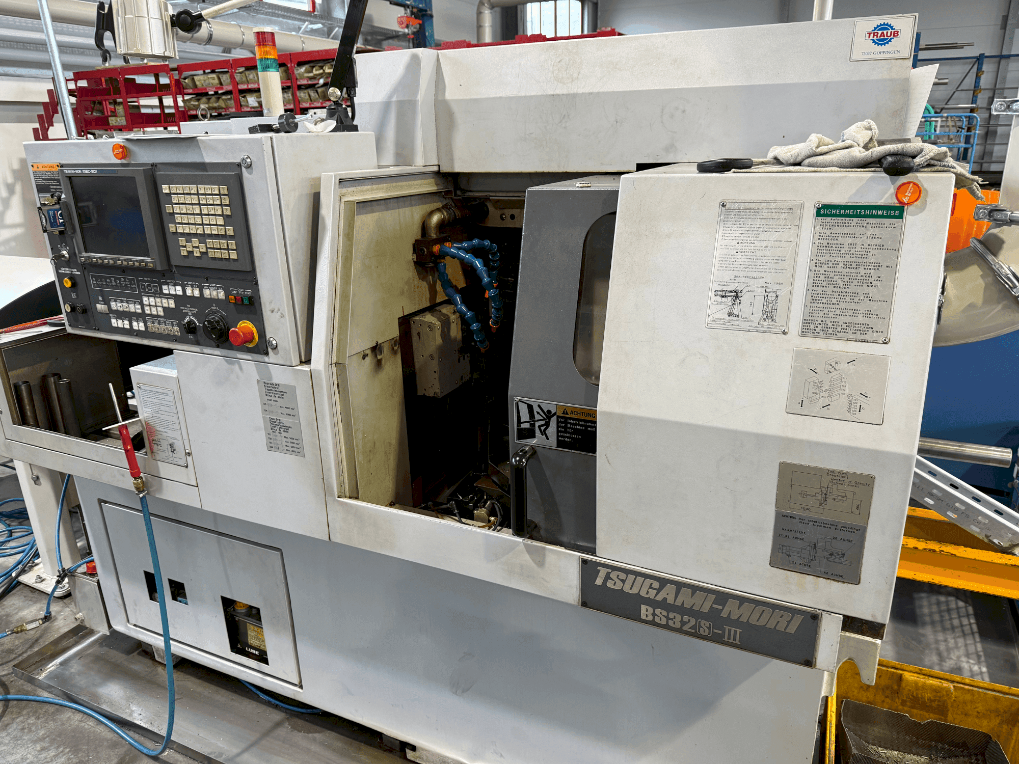 Вид станка TSUGAMI Mori B32(S)-III спереди