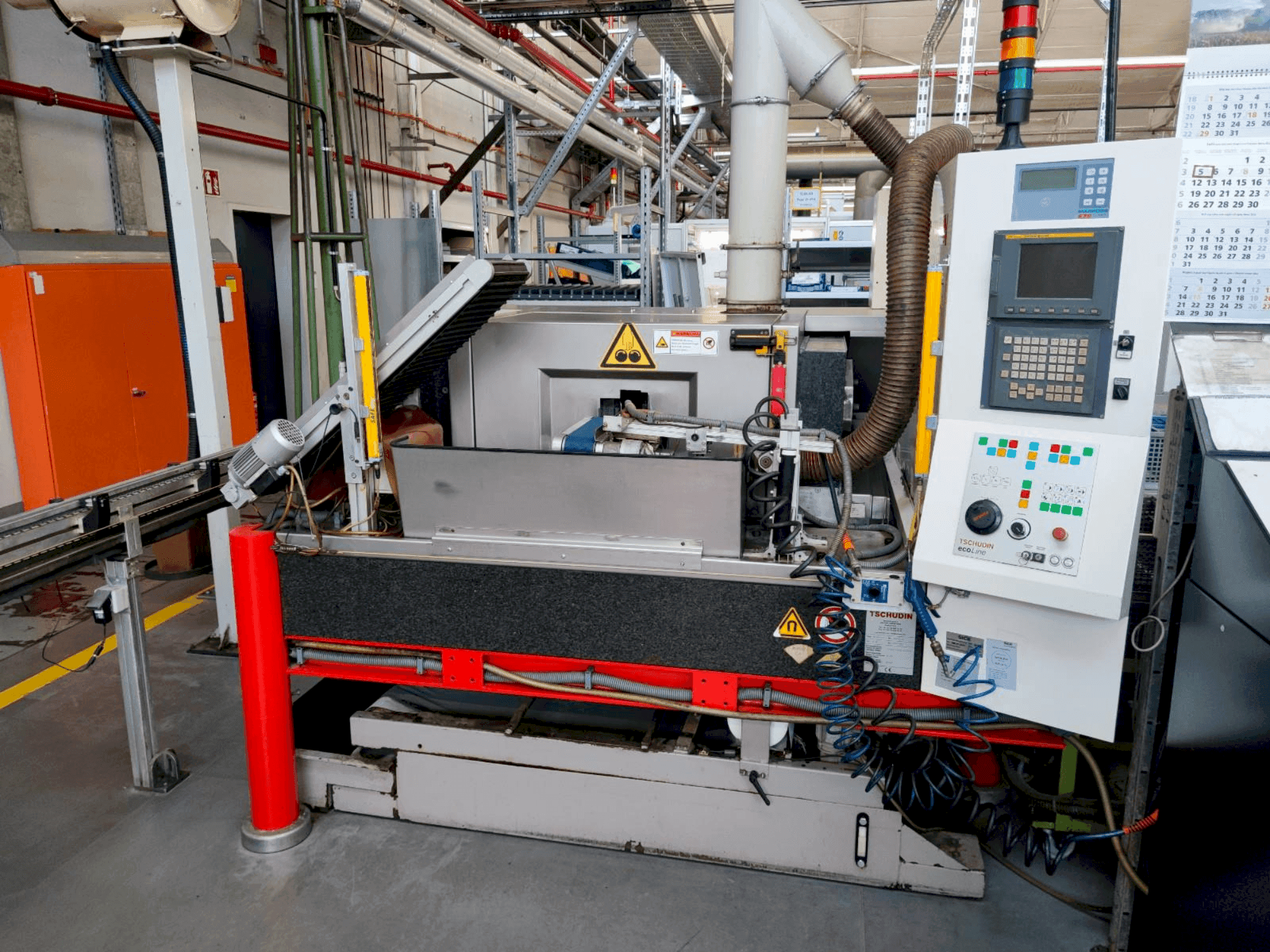 Вид станка TSCHUDIN ecoLINE 400 спереди
