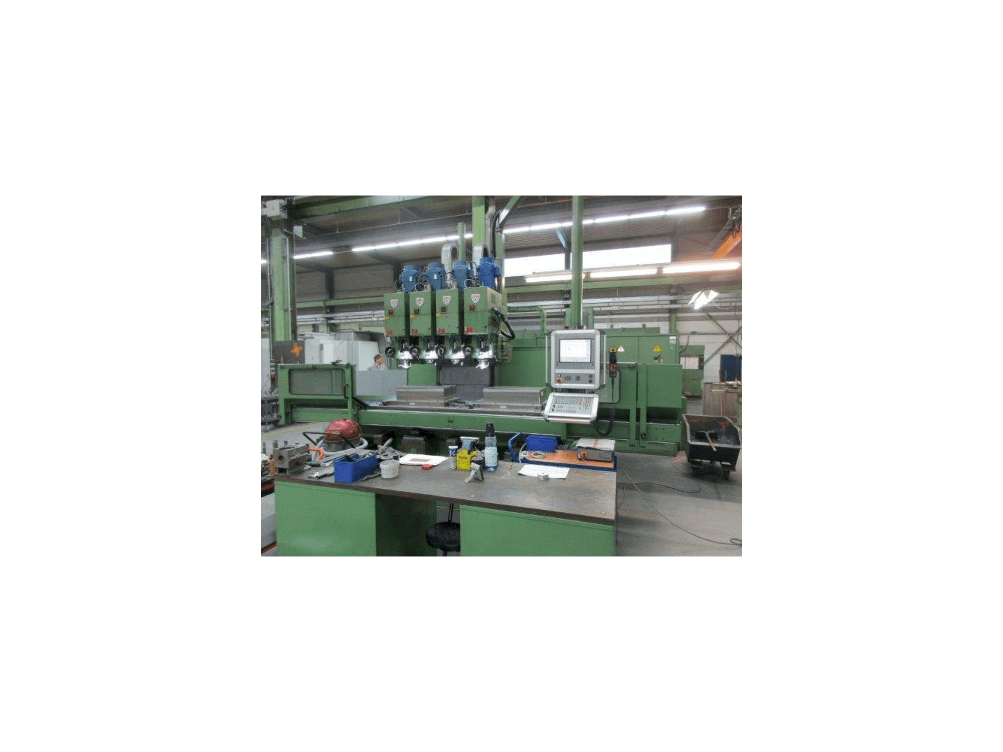 Вид станка Rambaudi Rammatic 804 спереди