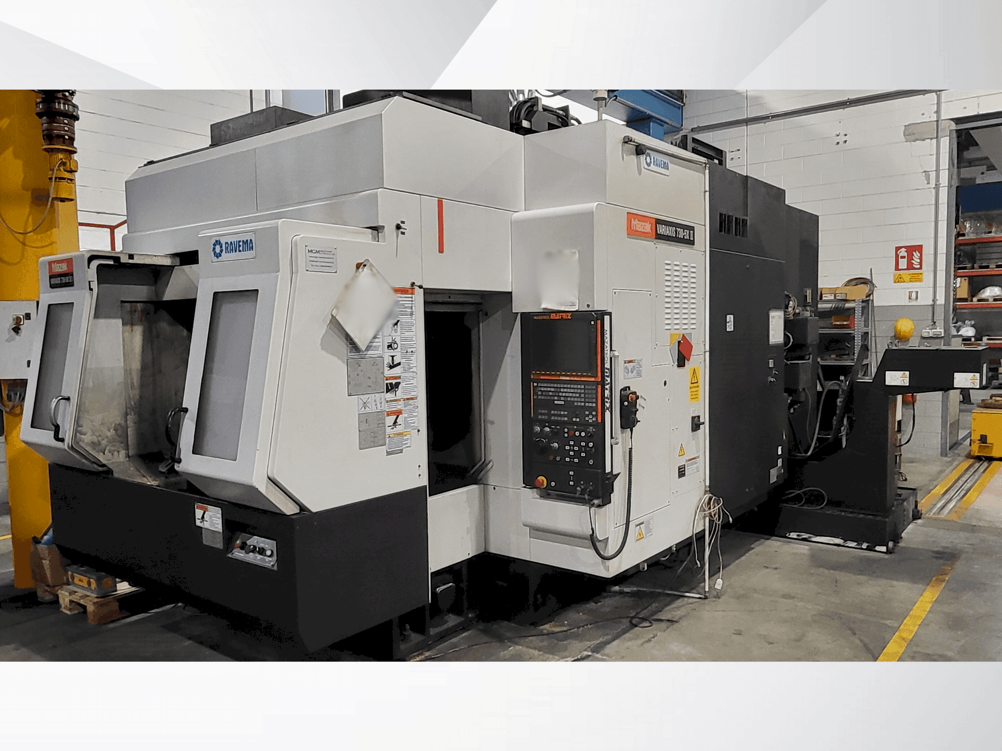 Вид станка Mazak VARIAXIS 730 II 5X спереди