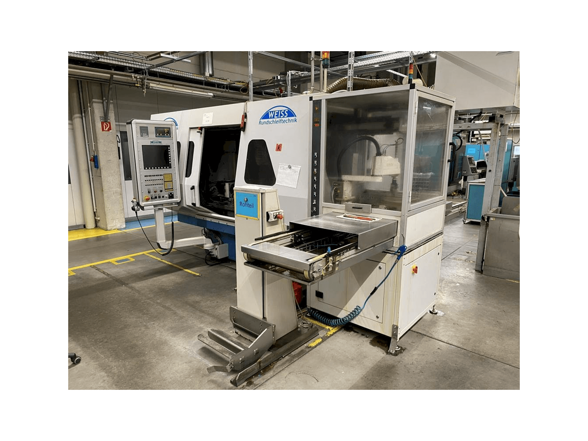 Вид станка WEISS SER 07-14 K33-1 спереди