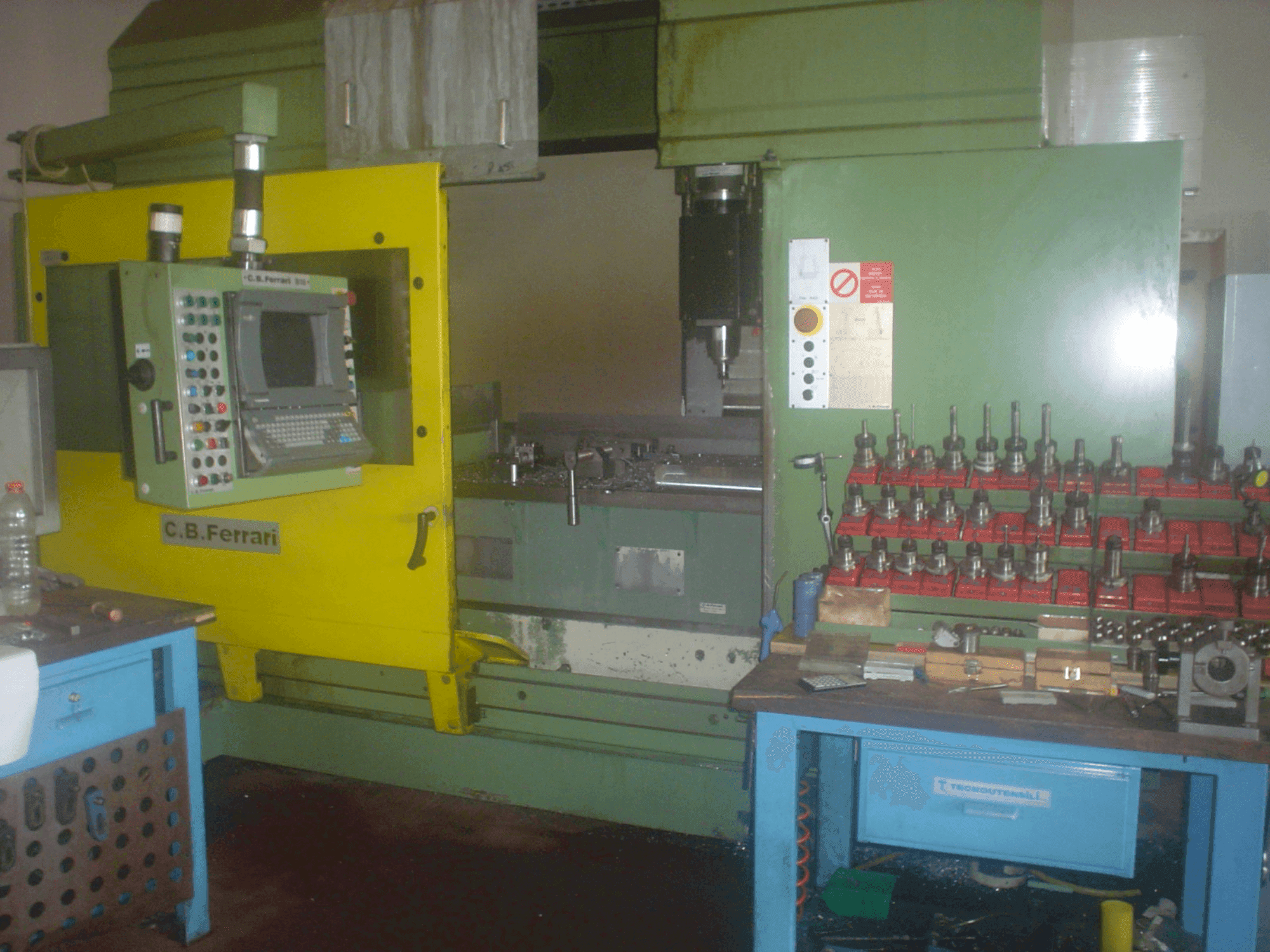 Вид станка C.B. Ferrari B18 спереди