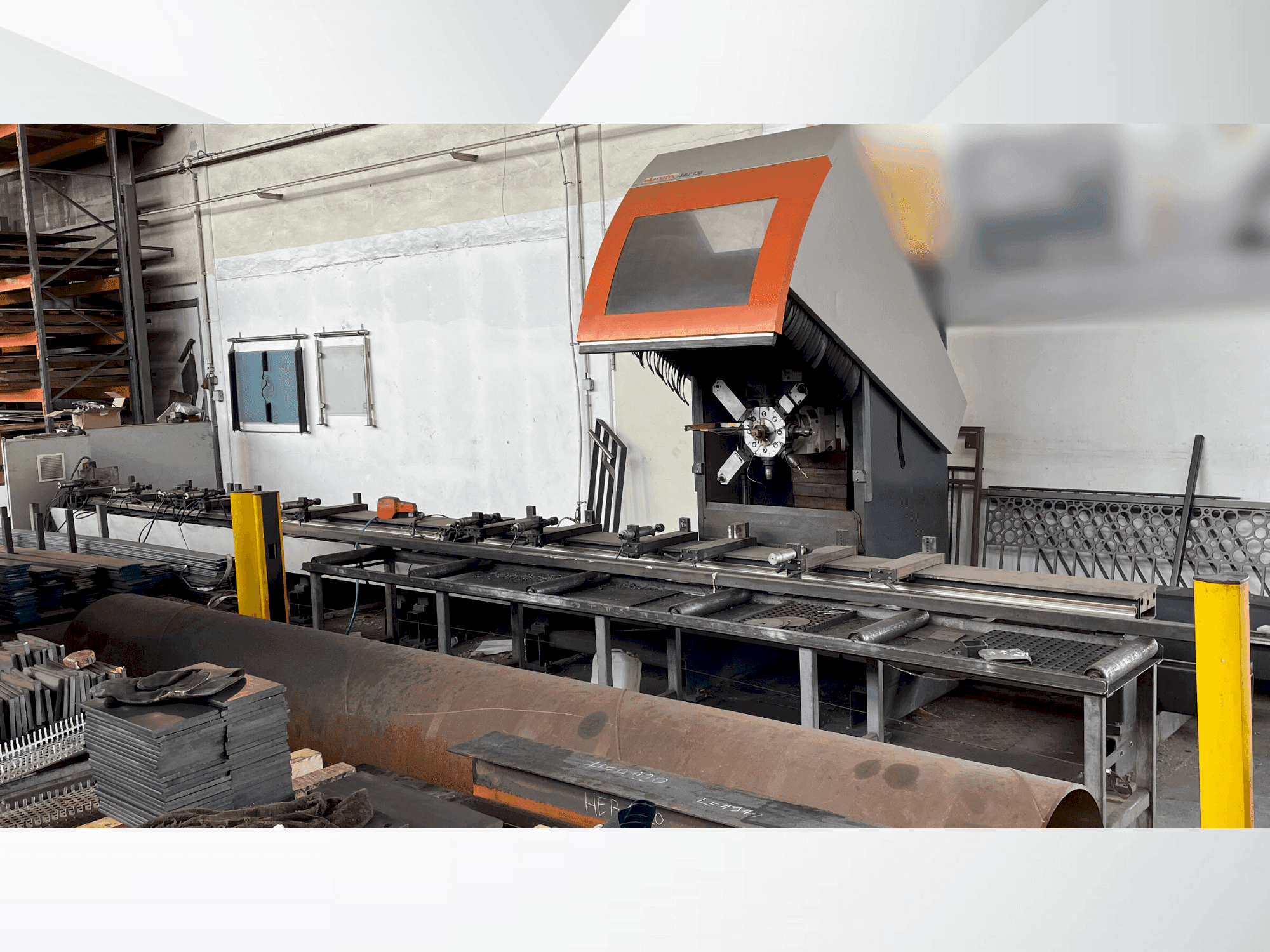 Вид станка Elumatec SBZ 130 спереди