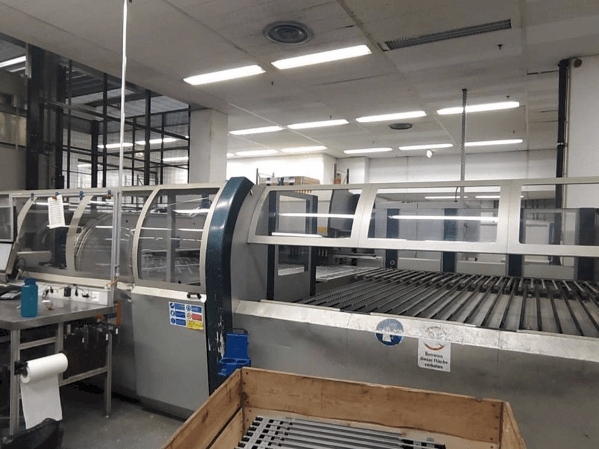 Вид станка Salvagnini P4 спереди