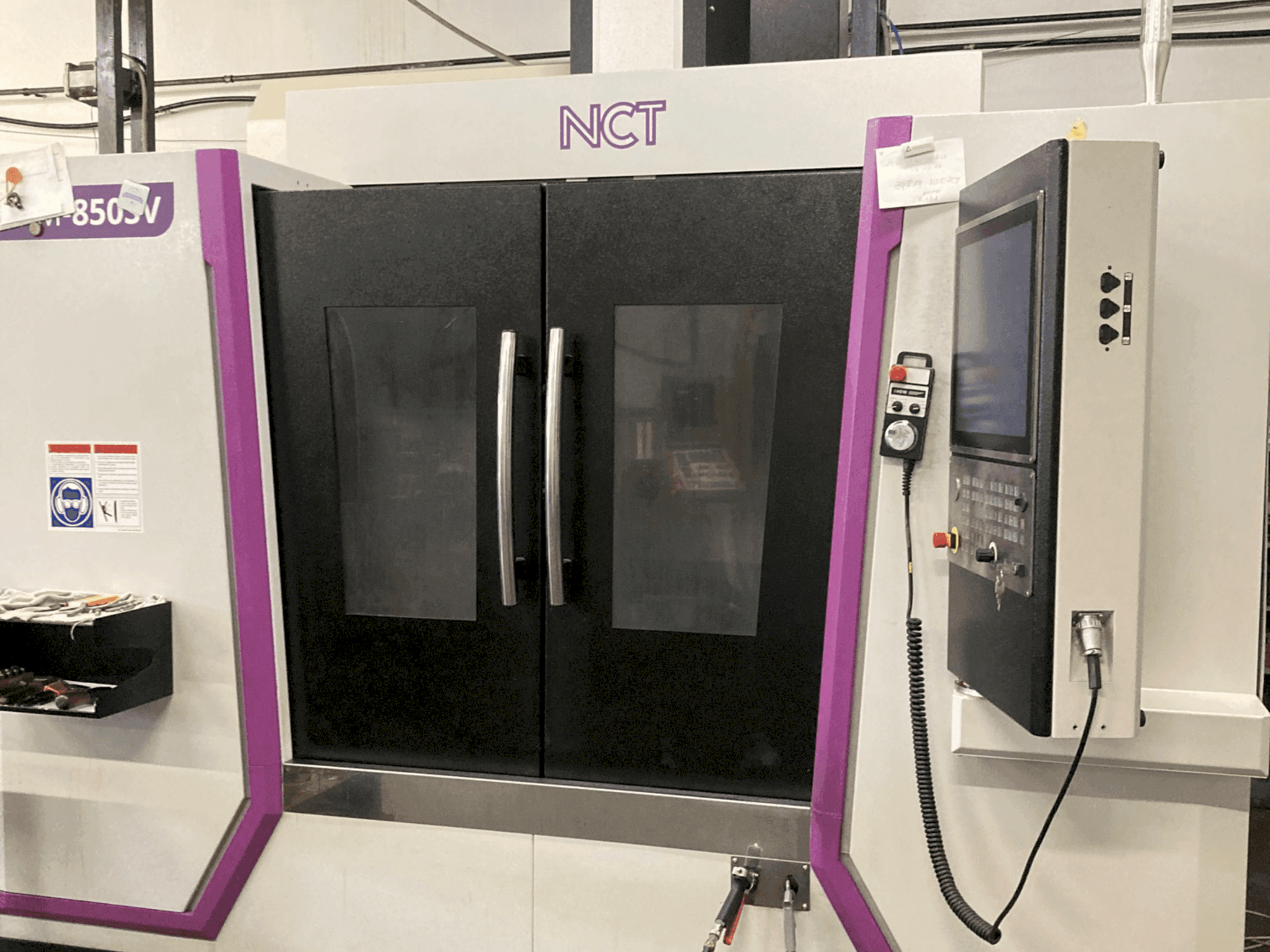 Вид станка NCT MM-850SV спереди