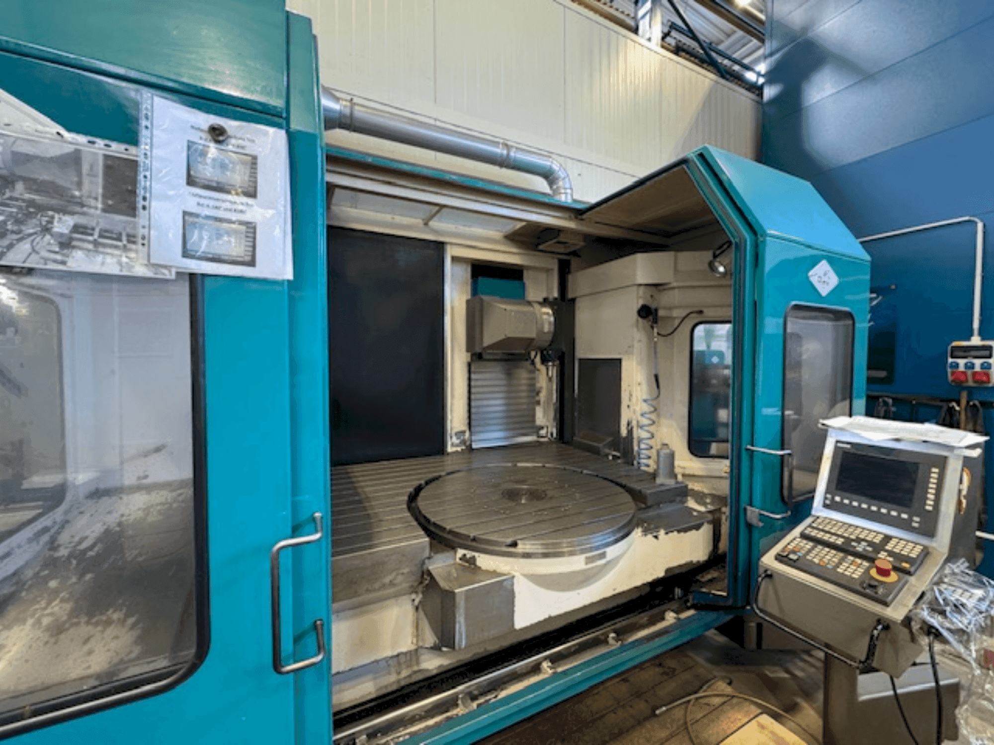 Вид станка OMV BPF-4 1200 спереди