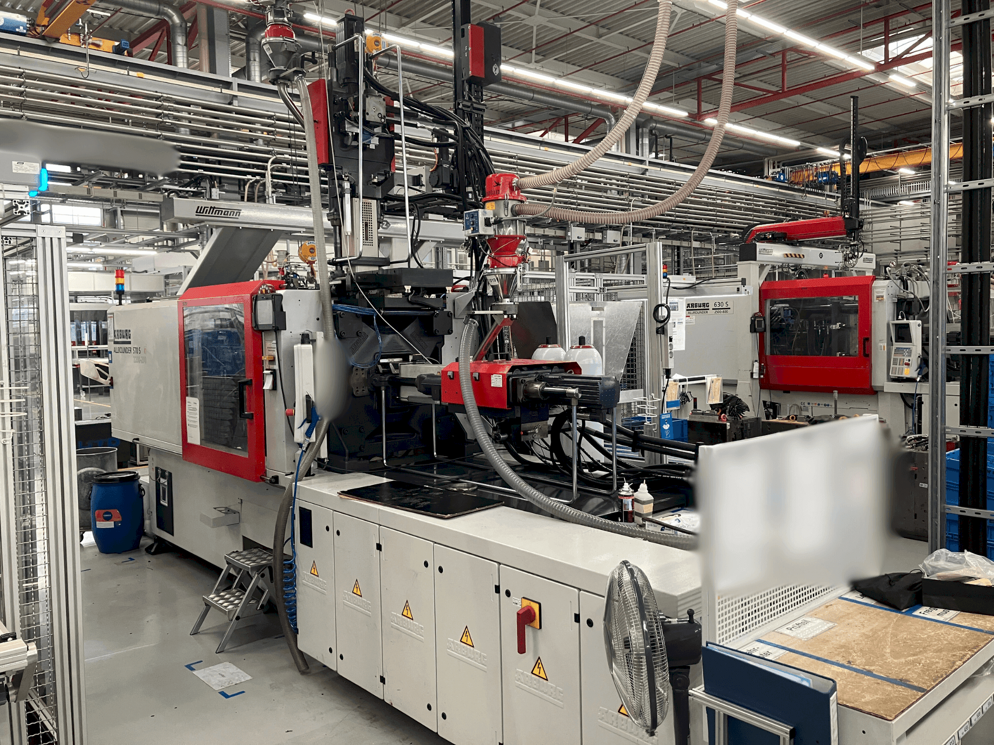 Вид станка Arburg Allrounder 570 S 2200-290 / 170 спереди