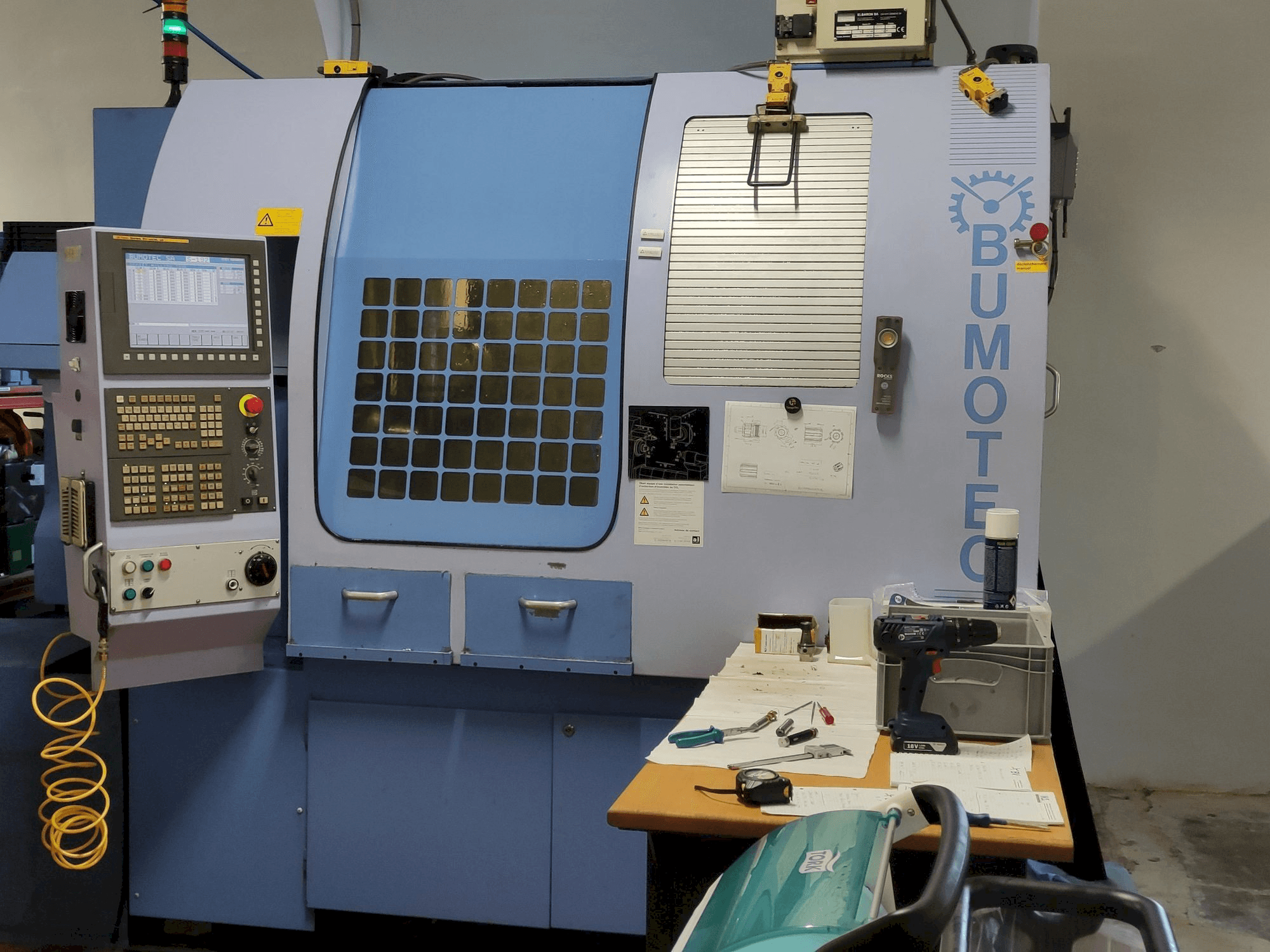 Вид станка Bumotec S-192FT спереди