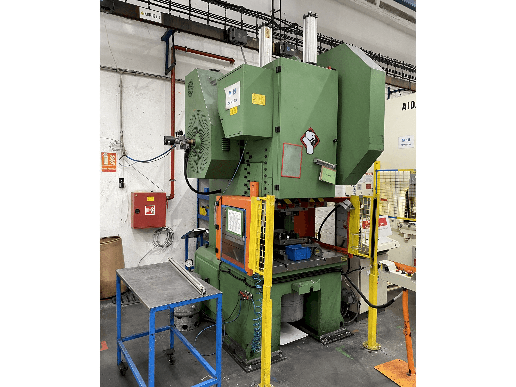 Вид станка SANGIACOMO T 130R CE спереди