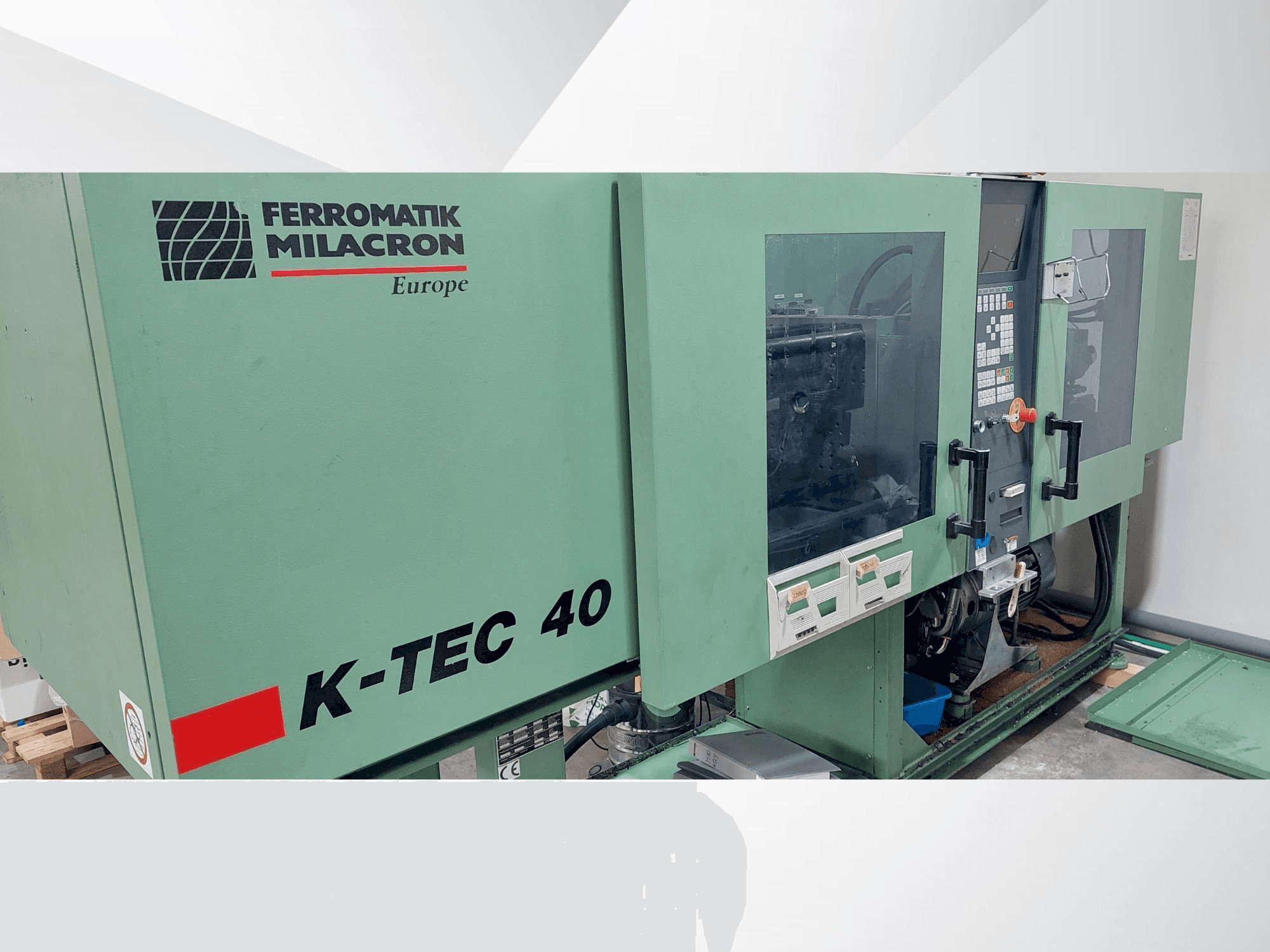 Вид станка FERROMATIK k-tec 40 S спереди