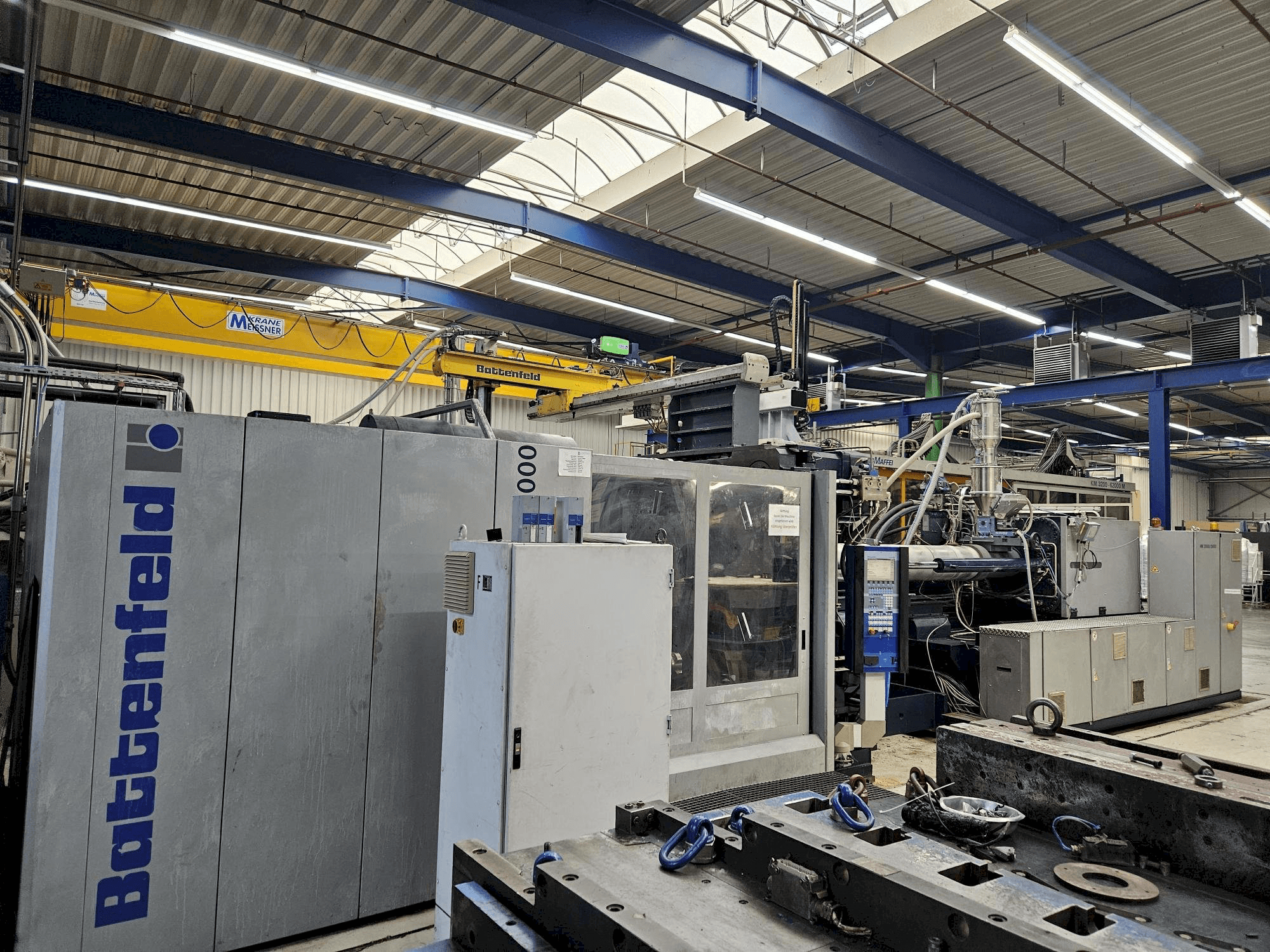 Вид станка Battenfeld HM 10000 спереди
