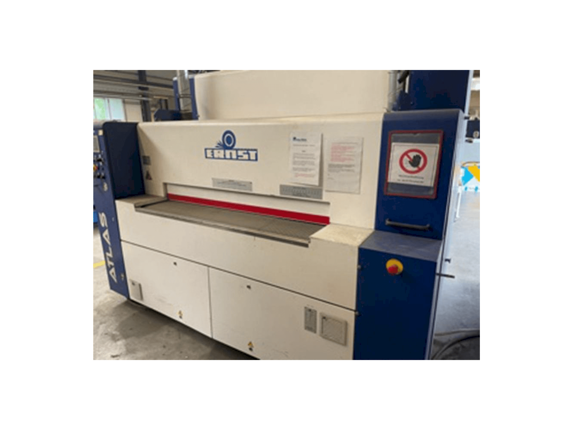 Вид станка ERNST ATLAS ES спереди