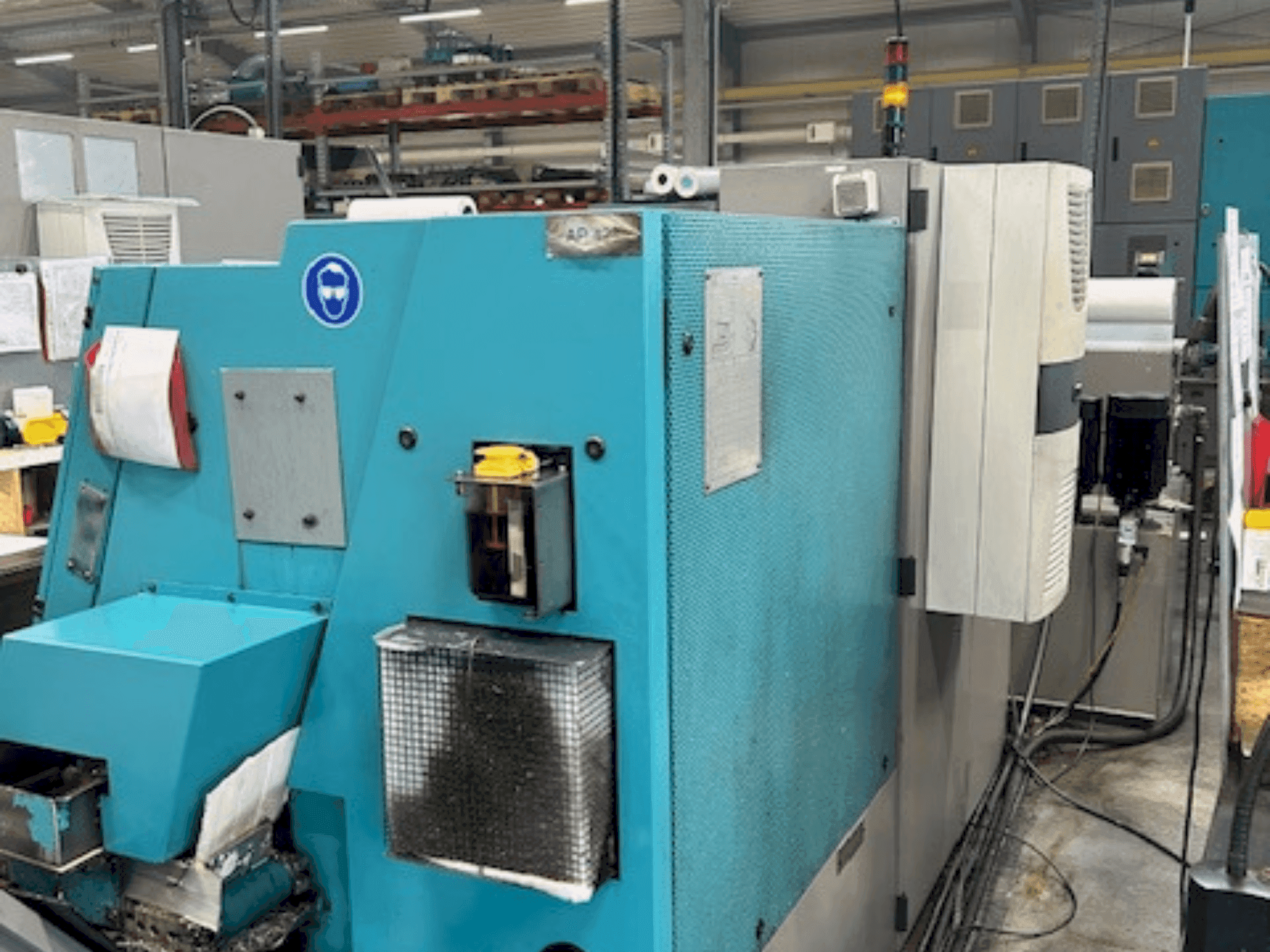 Вид станка Index C100 спереди