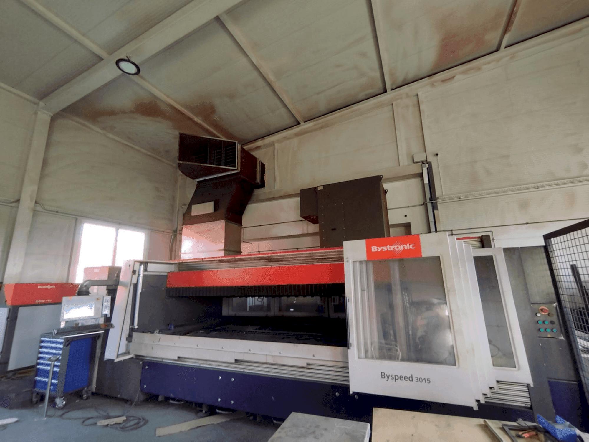 Вид станка Bystronic BySpeed 3015 спереди