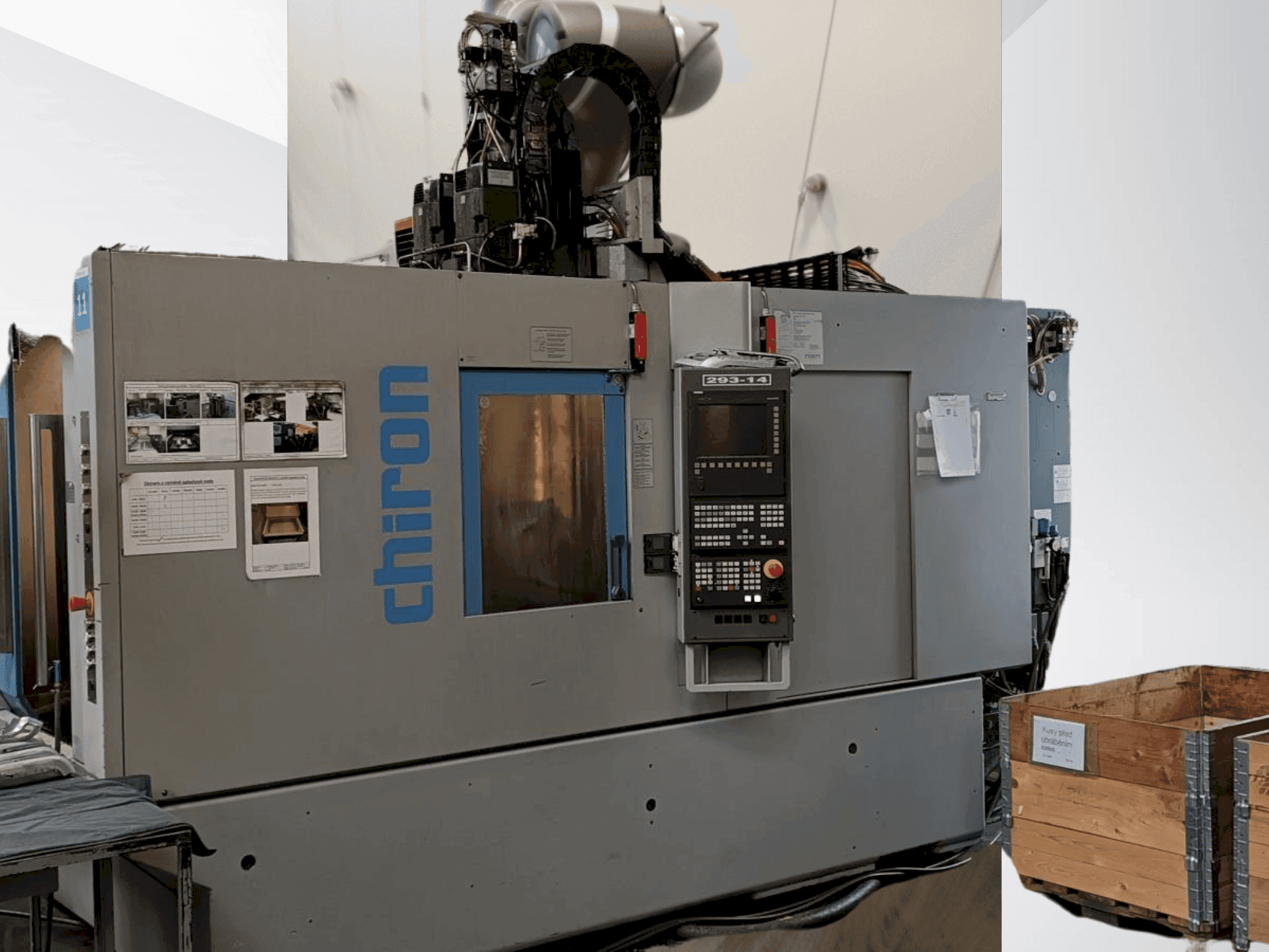 Вид станка CHIRON DZ 15K WM спереди