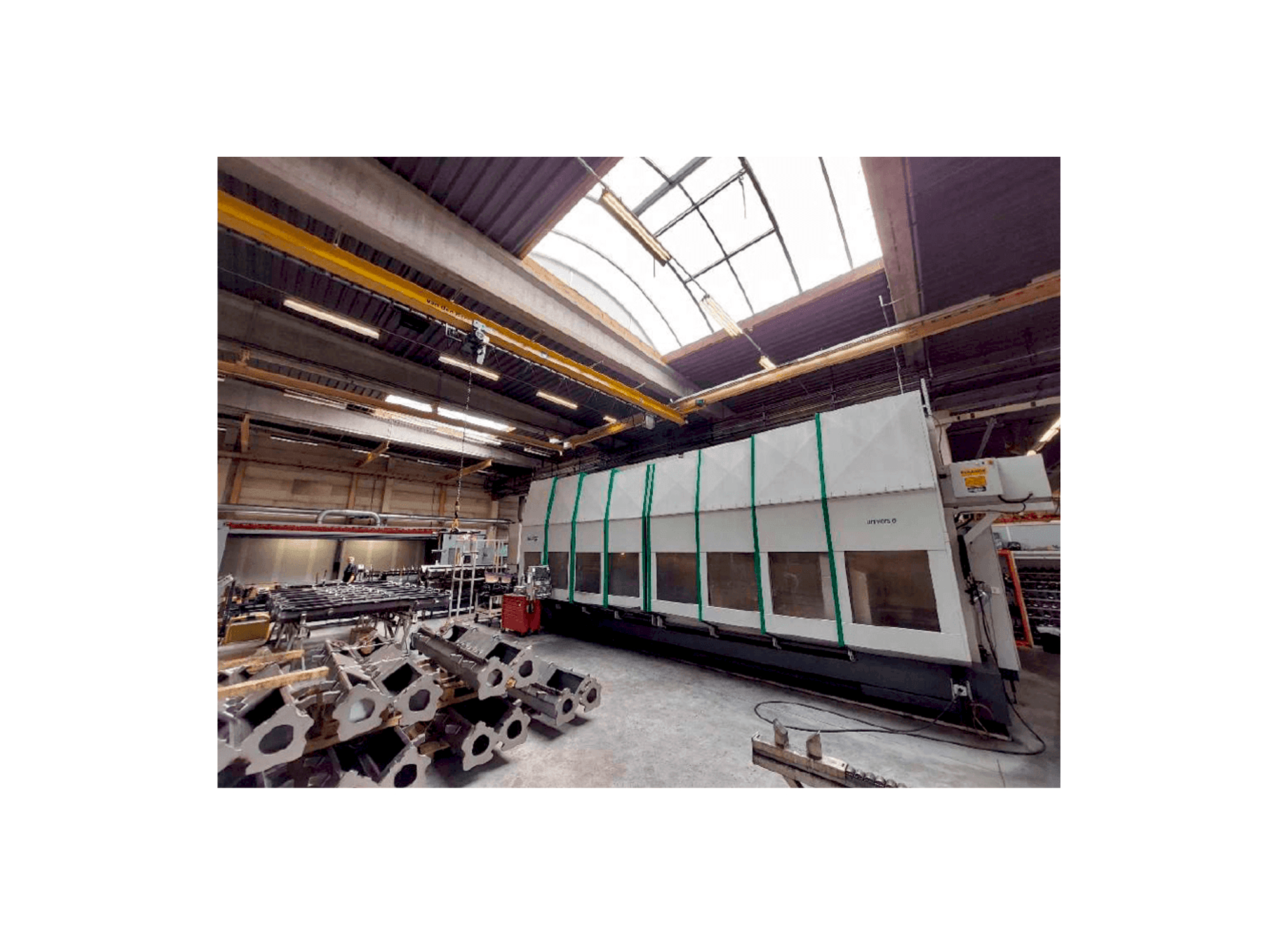 Вид станка Unisign Univers 6 спереди