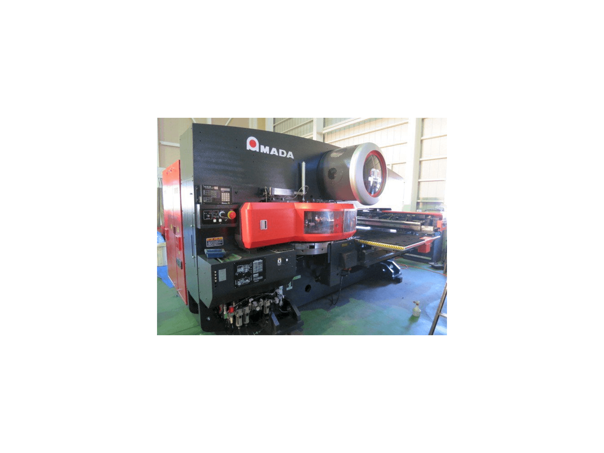 Front view of AMADA EMK 345NT machine