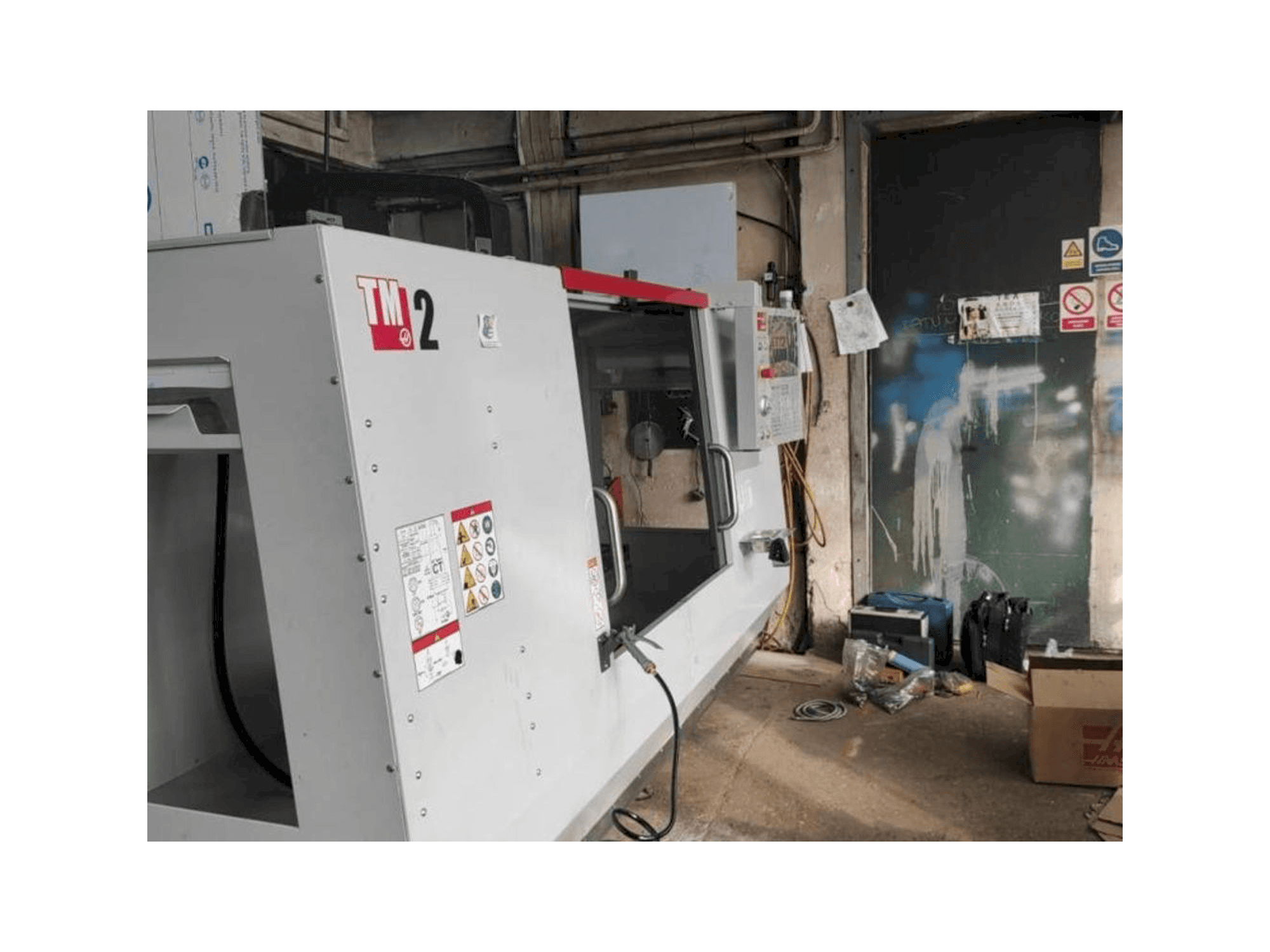 Вид станка HAAS TM 2 спереди