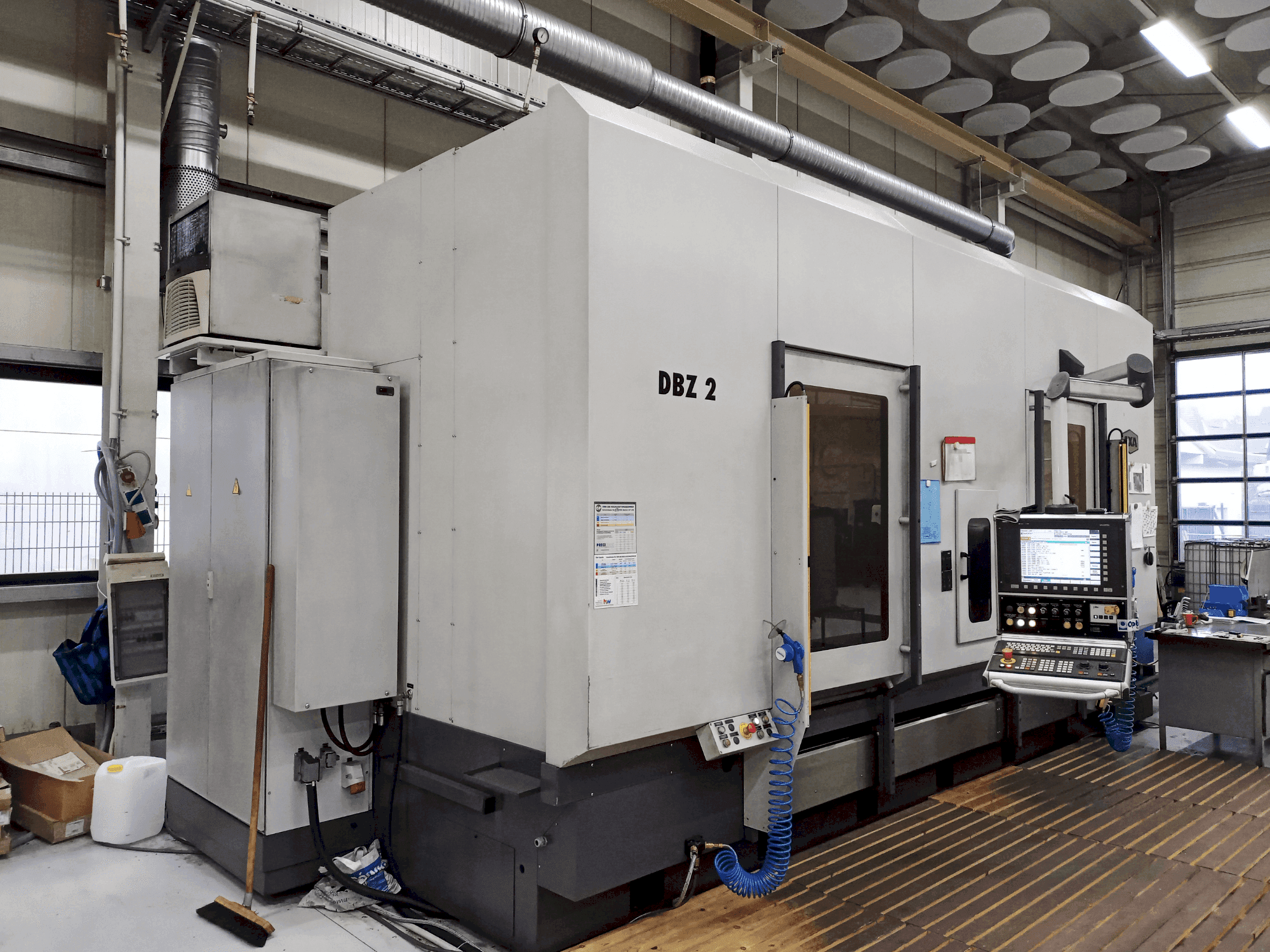 Вид станка AXA DBZ 2 / 50 спереди