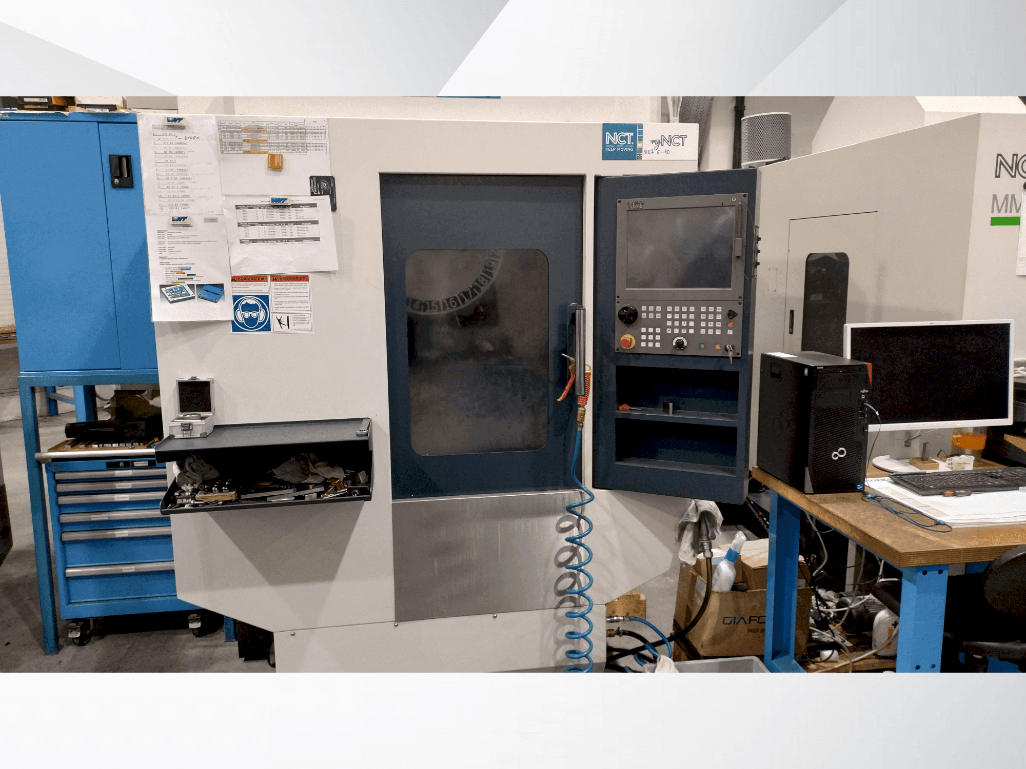 Вид станка NCT VD-510S спереди