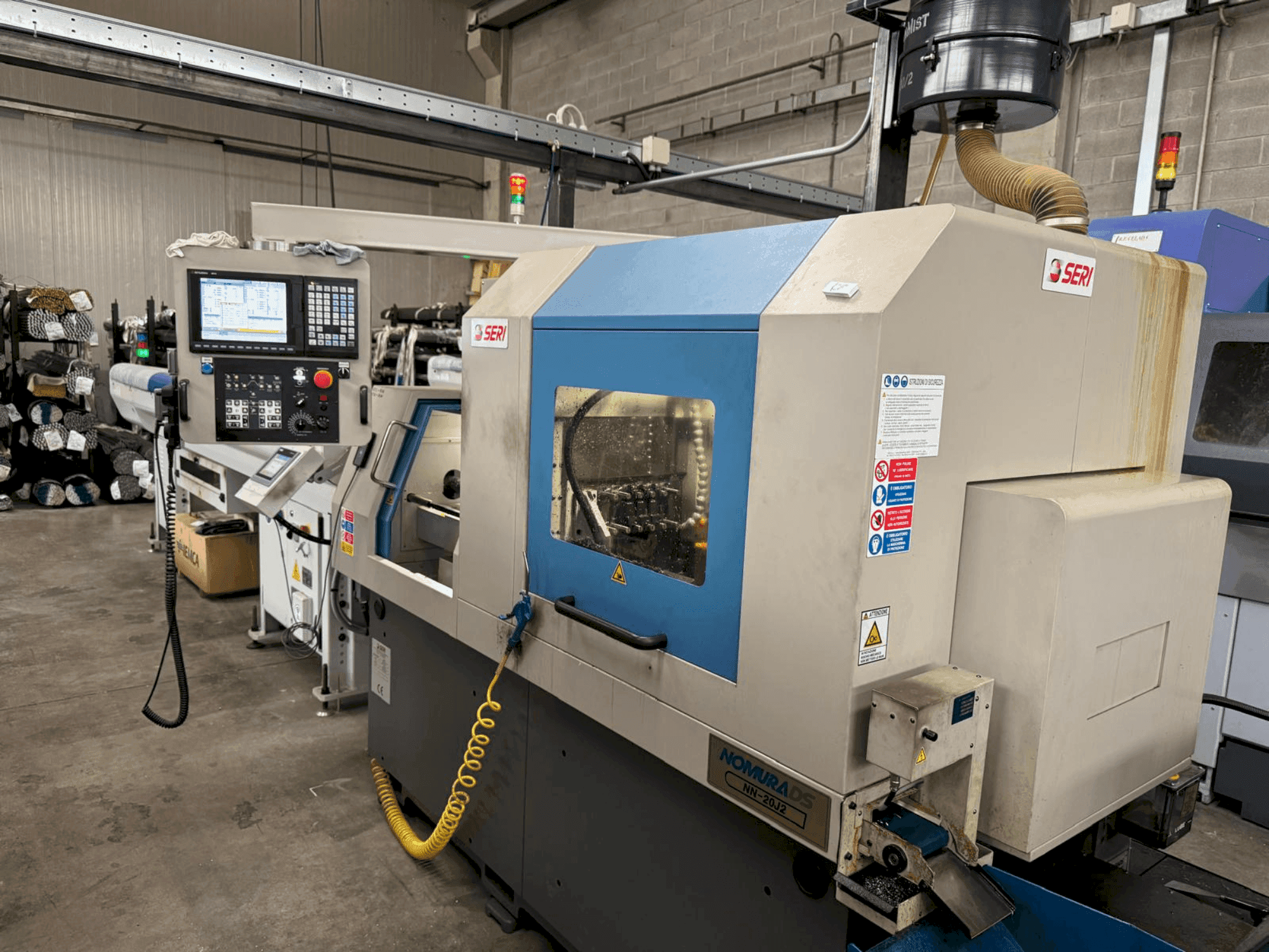 Вид станка NOMURA NN-20J2 спереди