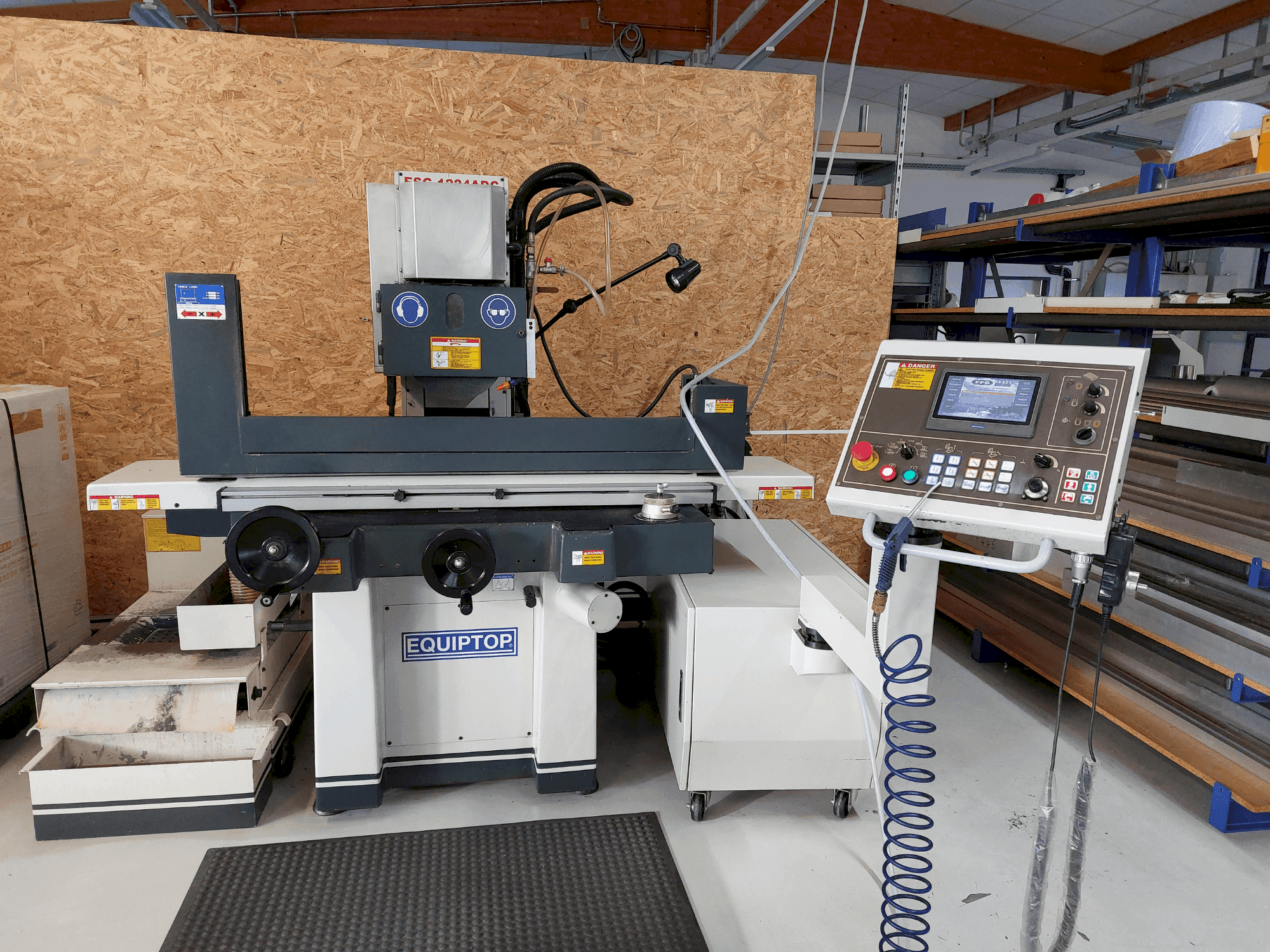 Вид станка EQUIPTOP ESG-1224 ADC спереди