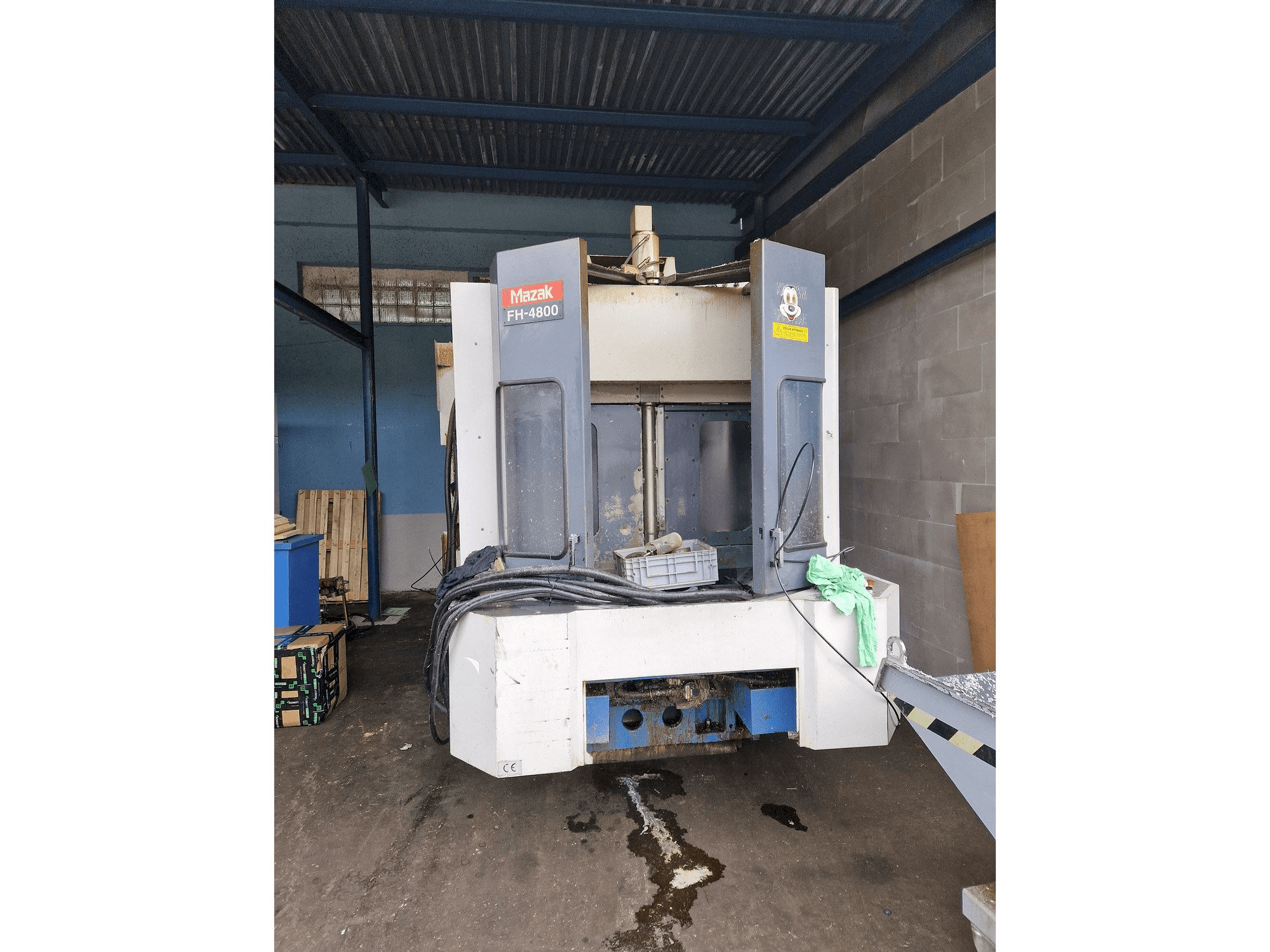 Вид станка Mazak FH-4800 спереди