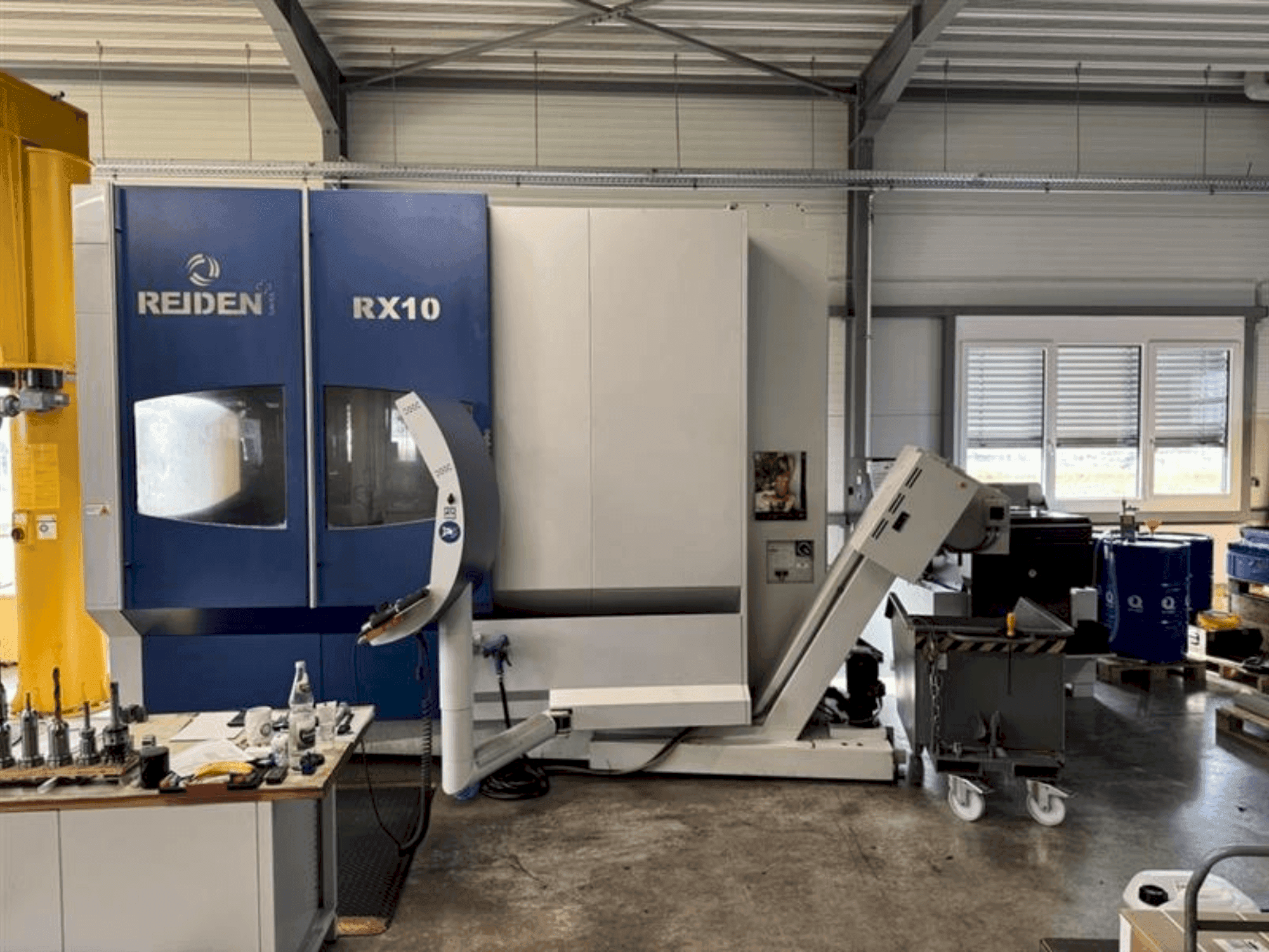 Вид станка Reiden RX10 5X спереди