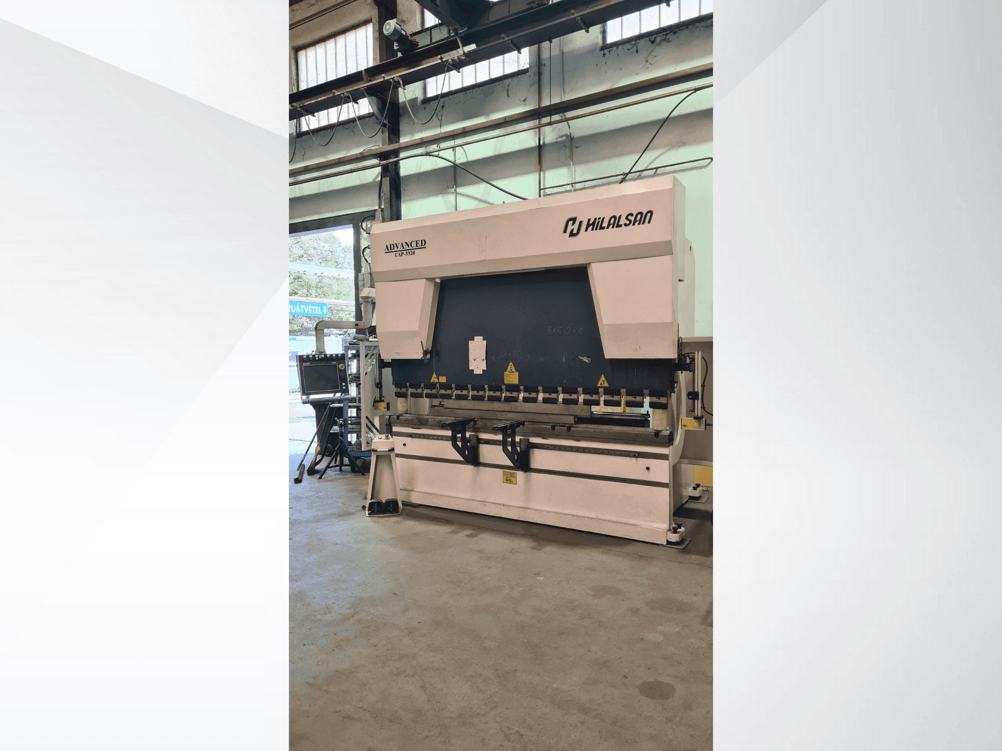Вид станка HILALSAN Advanced Cap 3320 спереди