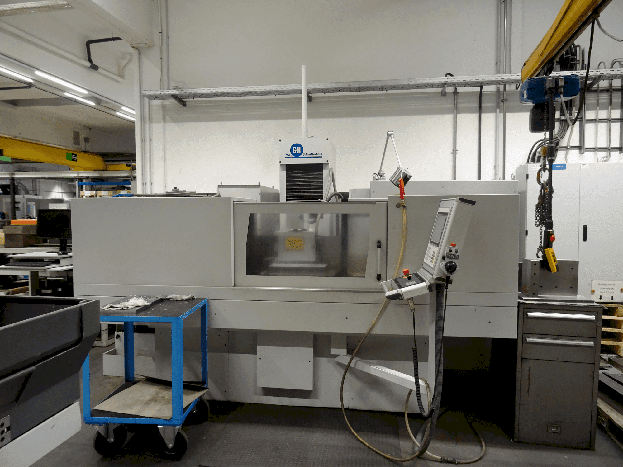 Вид станка GEIBEL & HOTZ FS 640 Z CB спереди