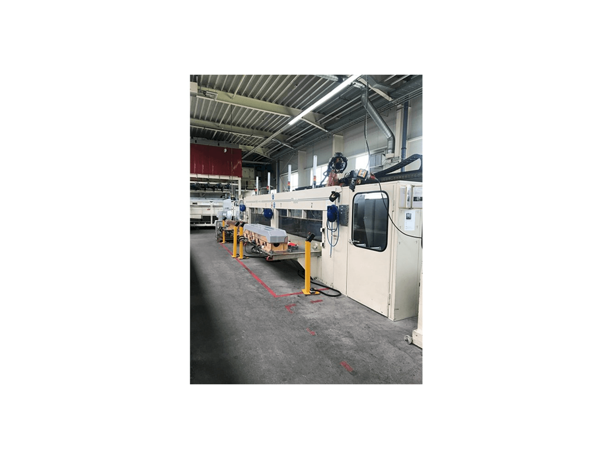 Вид станка с MAKA MROB 60 Jet правой строны