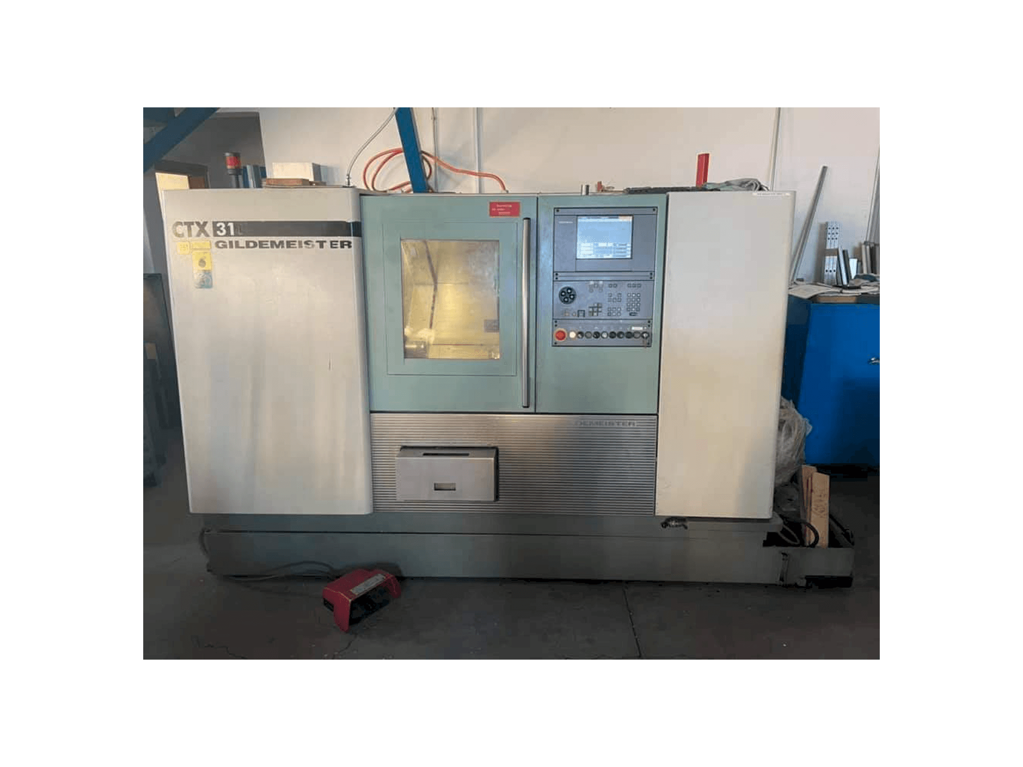 Вид станка Gildemeister CTX 310 спереди