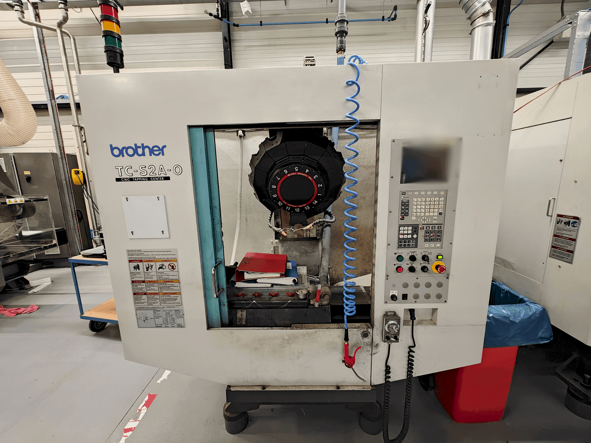 Вид станка Brother C-S2A-O спереди