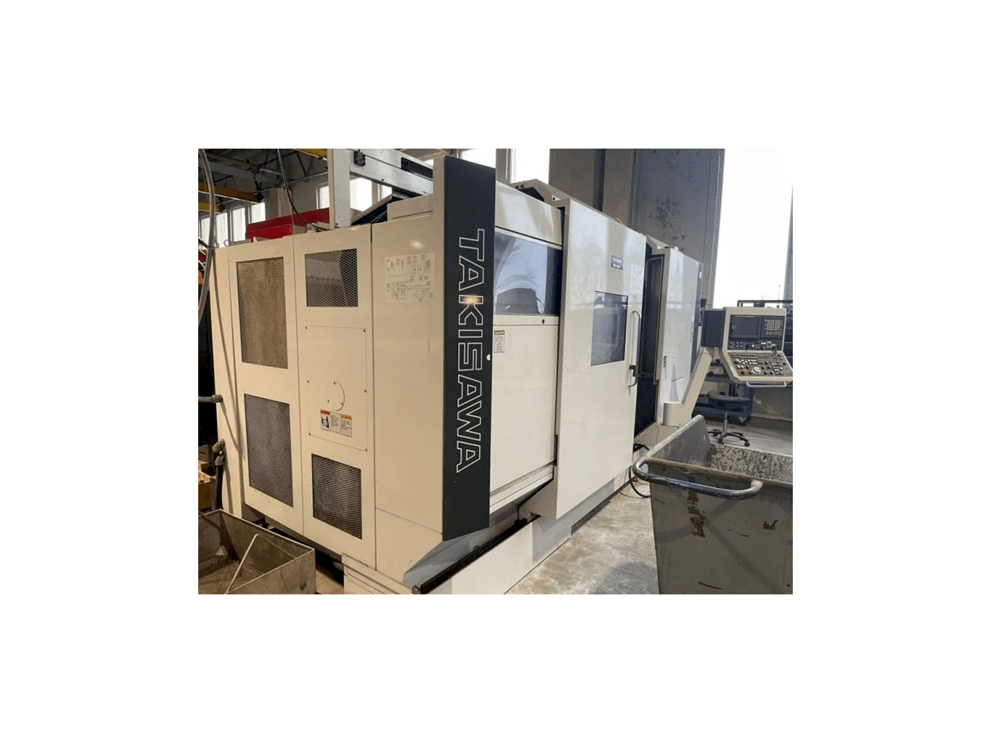 Вид станка Takisawa TMM250-M3 спереди