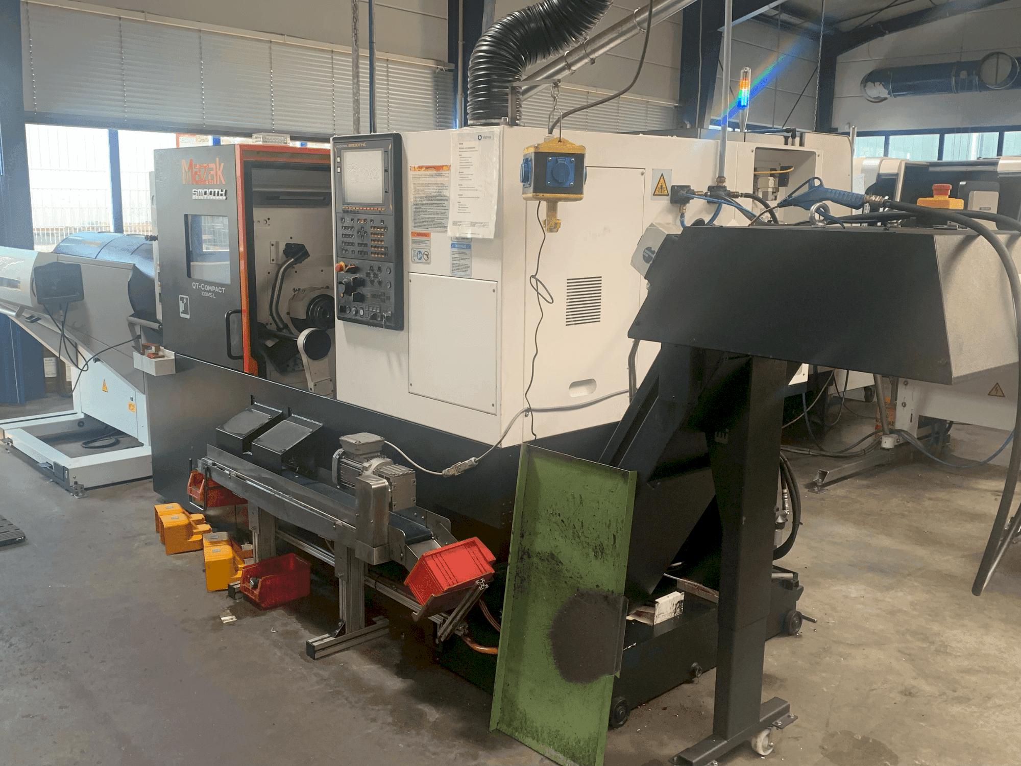 Вид станка Mazak QTC 100 MSL спереди