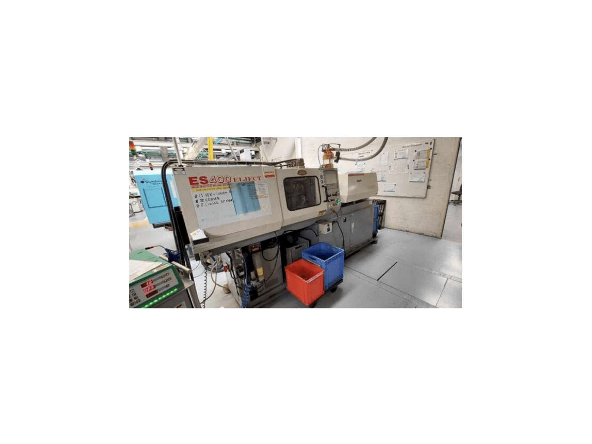 Вид станка Nissei ES400 спереди